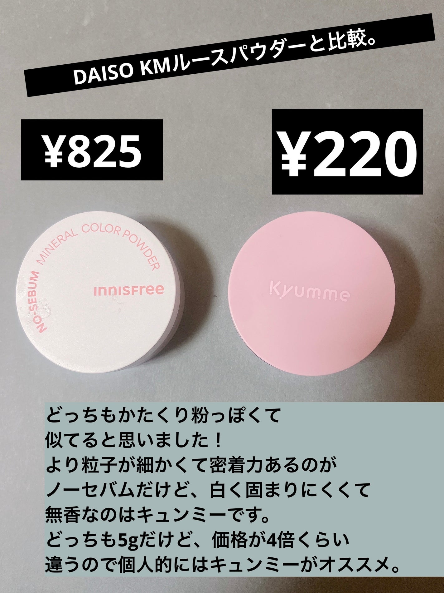 ノーセバム ミネラルカラーパウダー /innisfree/ルースパウダーを使ったクチコミ(4枚目)