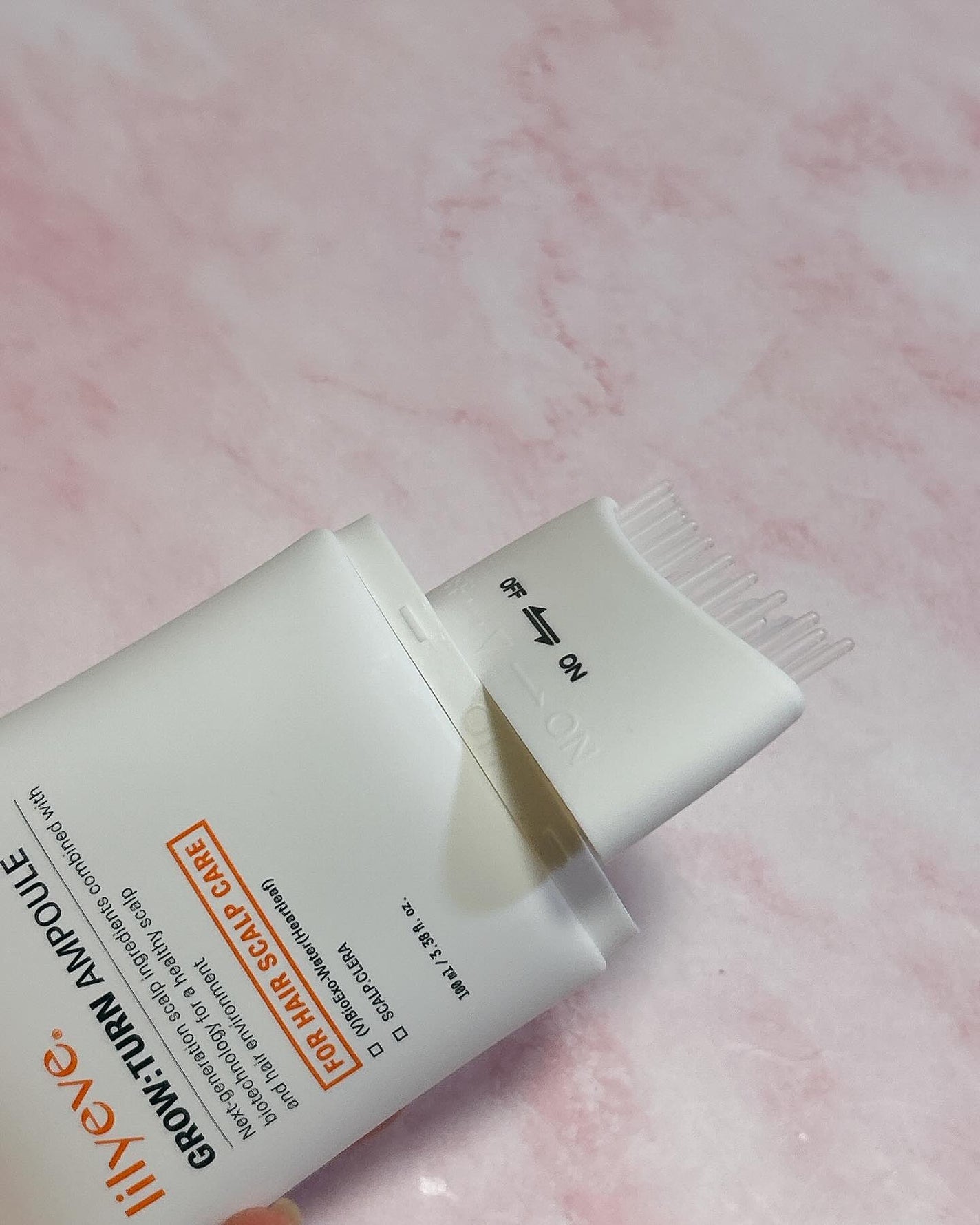 グローターン 100ml/リリーイブ/頭皮ローションを使ったクチコミ(3枚目)