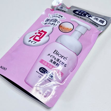 メイクも落とせる洗顔料 うるうる密着泡/ビオレ/泡洗顔を使ったクチコミ(2枚目)