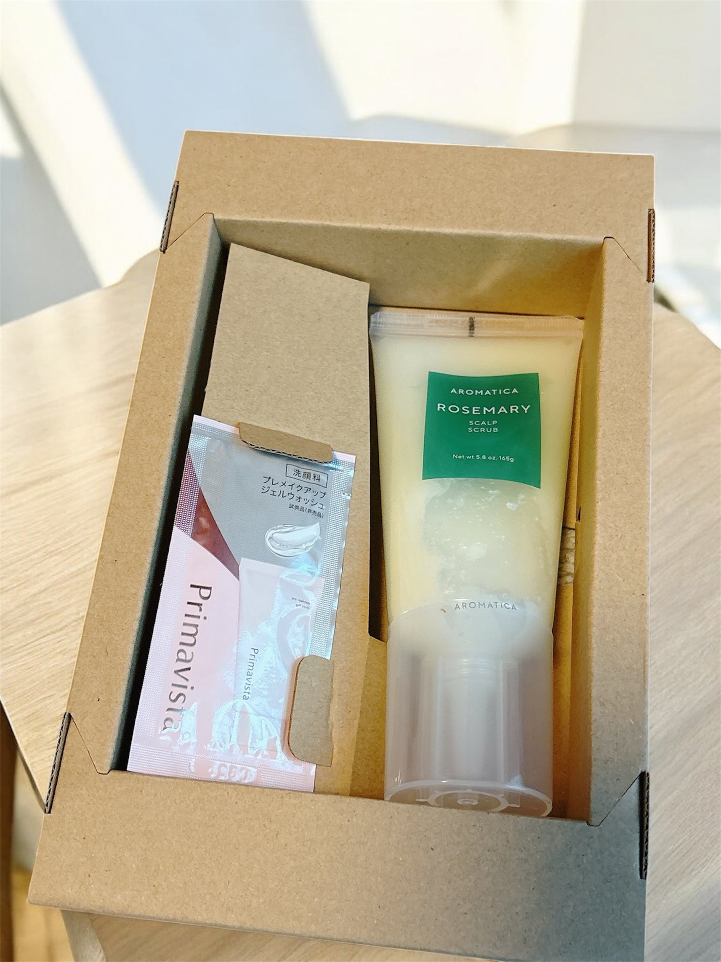 ローズマリー スカルプ スクラブ/AROMATICA/ヘッドスクラブを使ったクチコミ(2枚目)