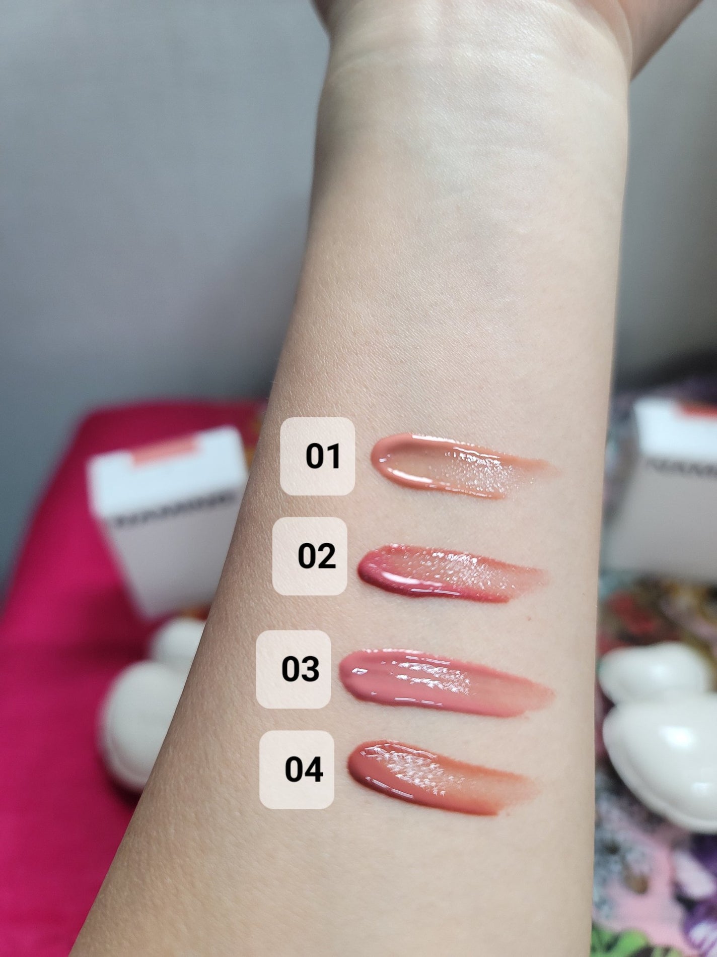 ネーミング グロウ ハートリップティント/NAMING./リップティントを使ったクチコミ(2枚目)