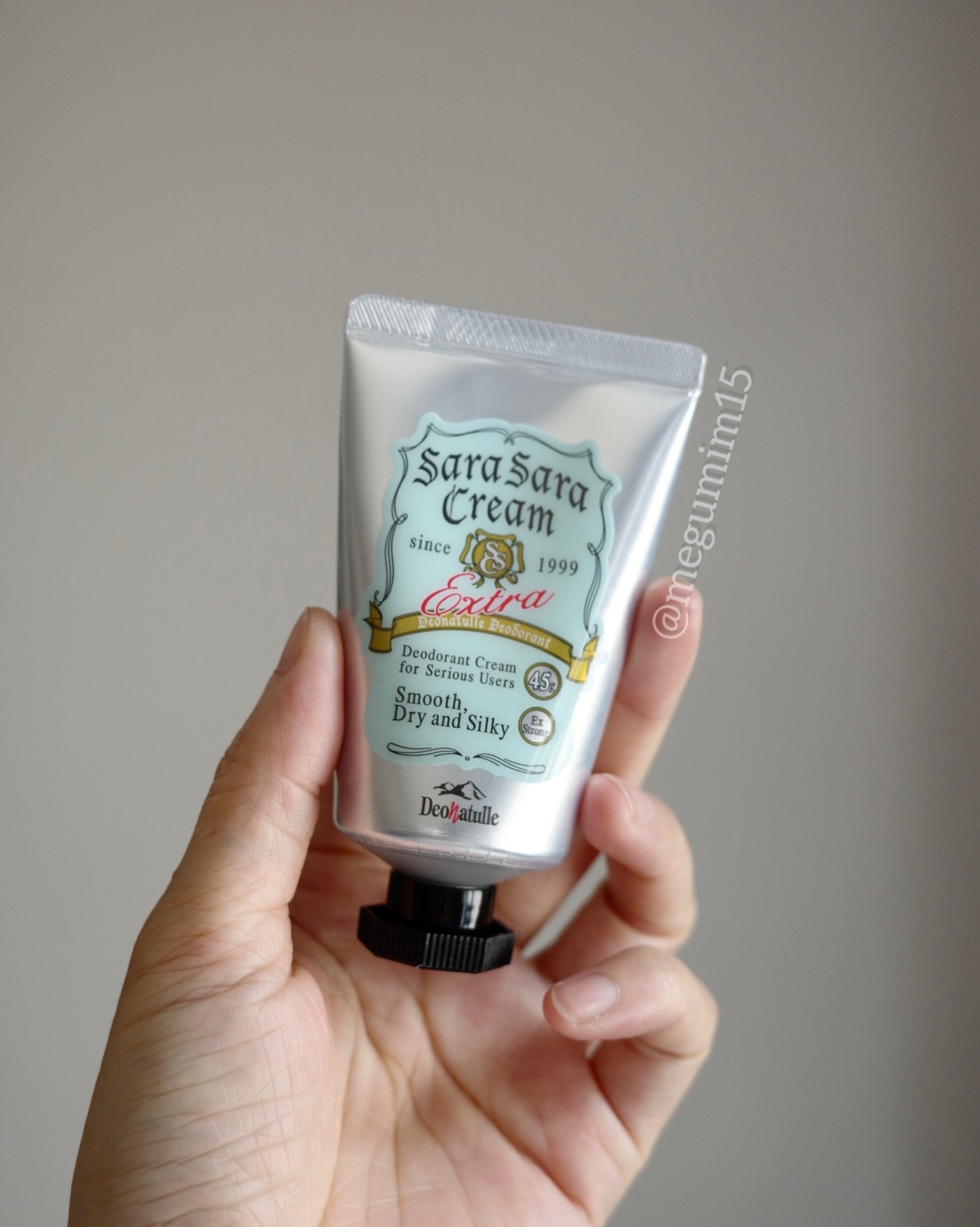 薬用さらさらクリーム/デオナチュレ/デオドラント・制汗剤を使ったクチコミ（1枚目）