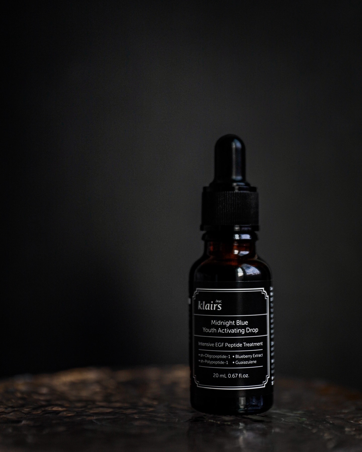 ミッドナイトブルーユースアクティベーティングドロップ(20ml)/Klairs/美容液を使ったクチコミ（2枚目）