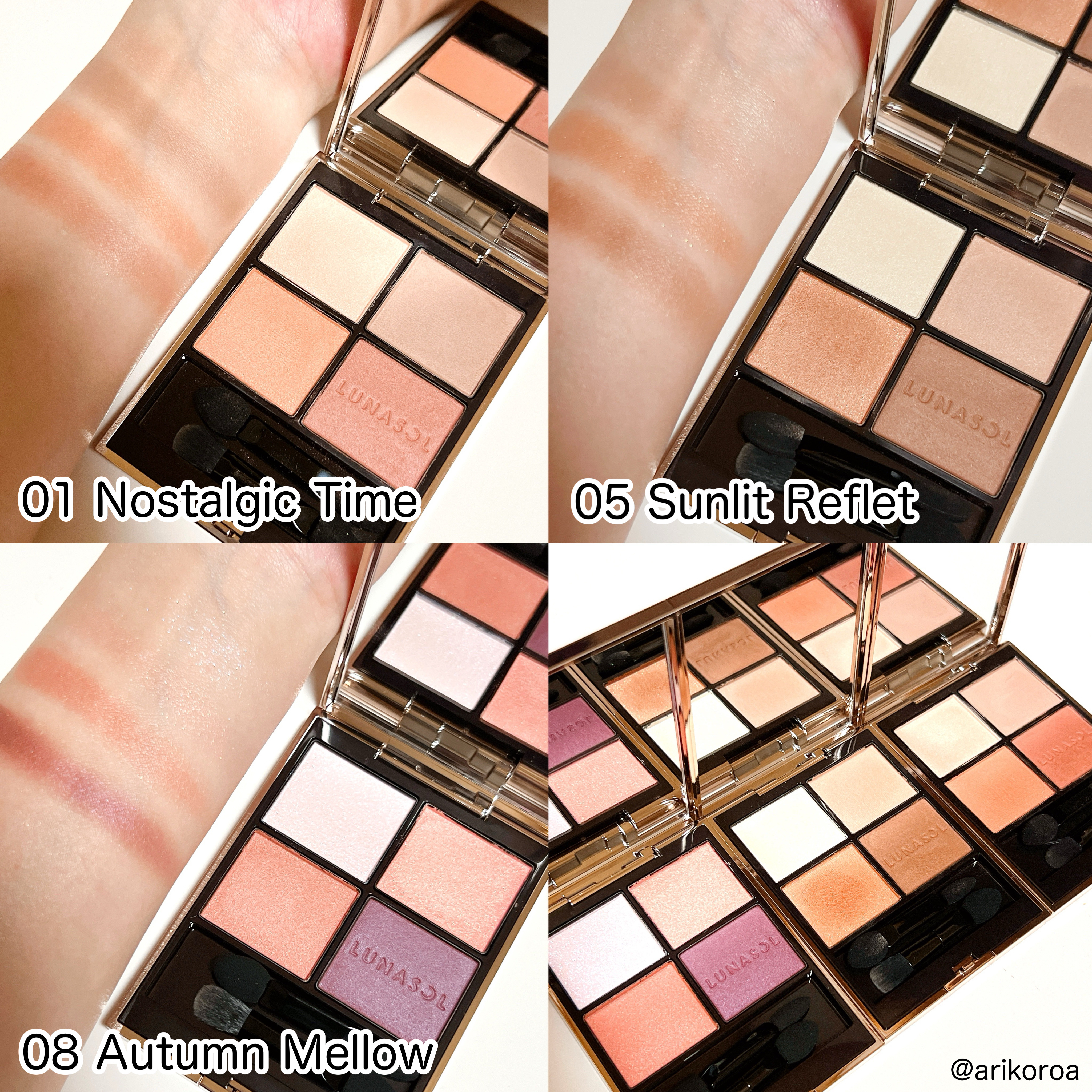 ルナソル アイカラーレーションN/LUNASOL/アイシャドウパレットを使ったクチコミ（3枚目）