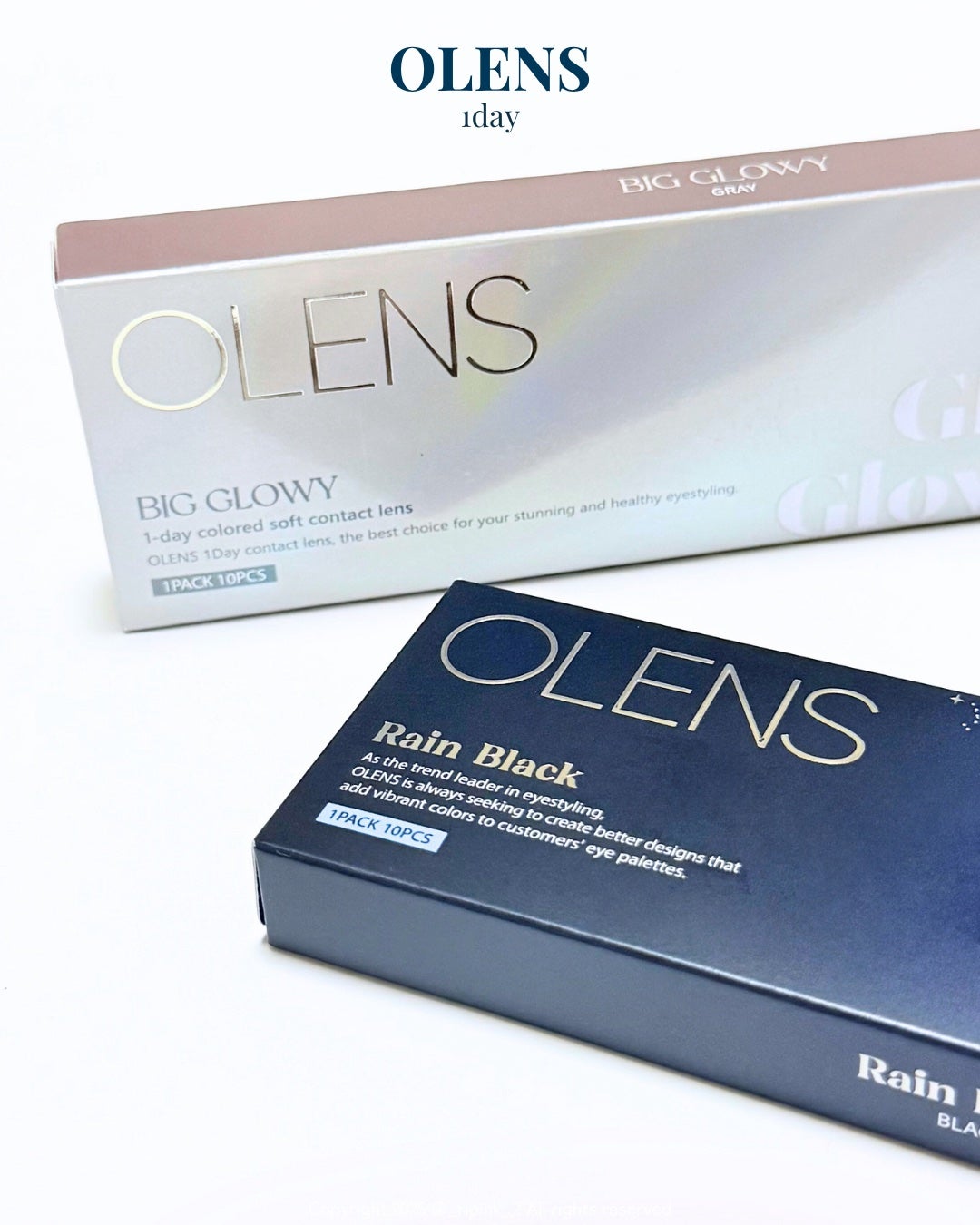 Big Glowy 1day/OLENS/ワンデー(1DAY)カラコンを使ったクチコミ(2枚目)