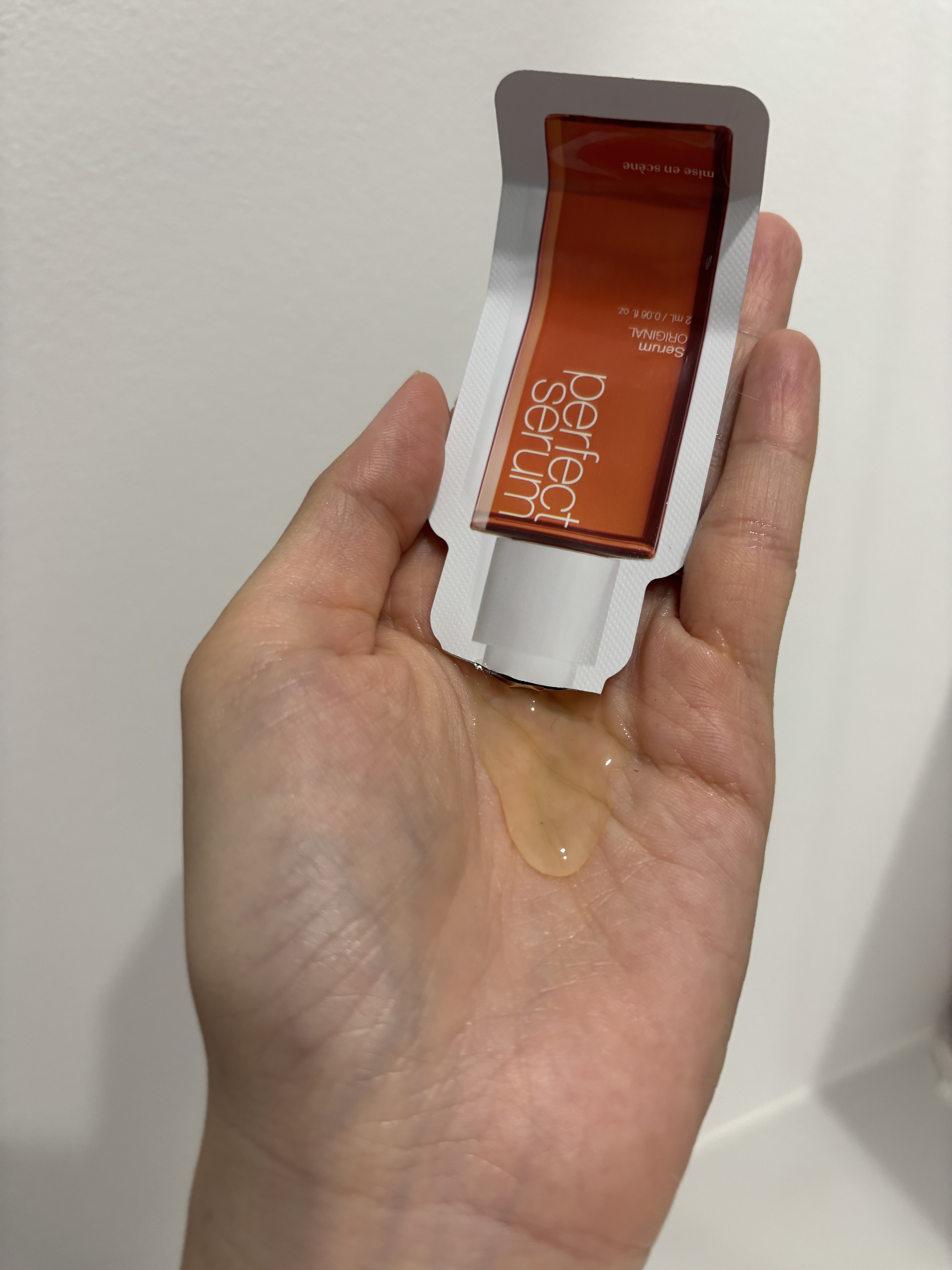  パーフェクトセラム オリジナルセラム/miseenscene/アウトバストリートメントを使ったクチコミ（3枚目）