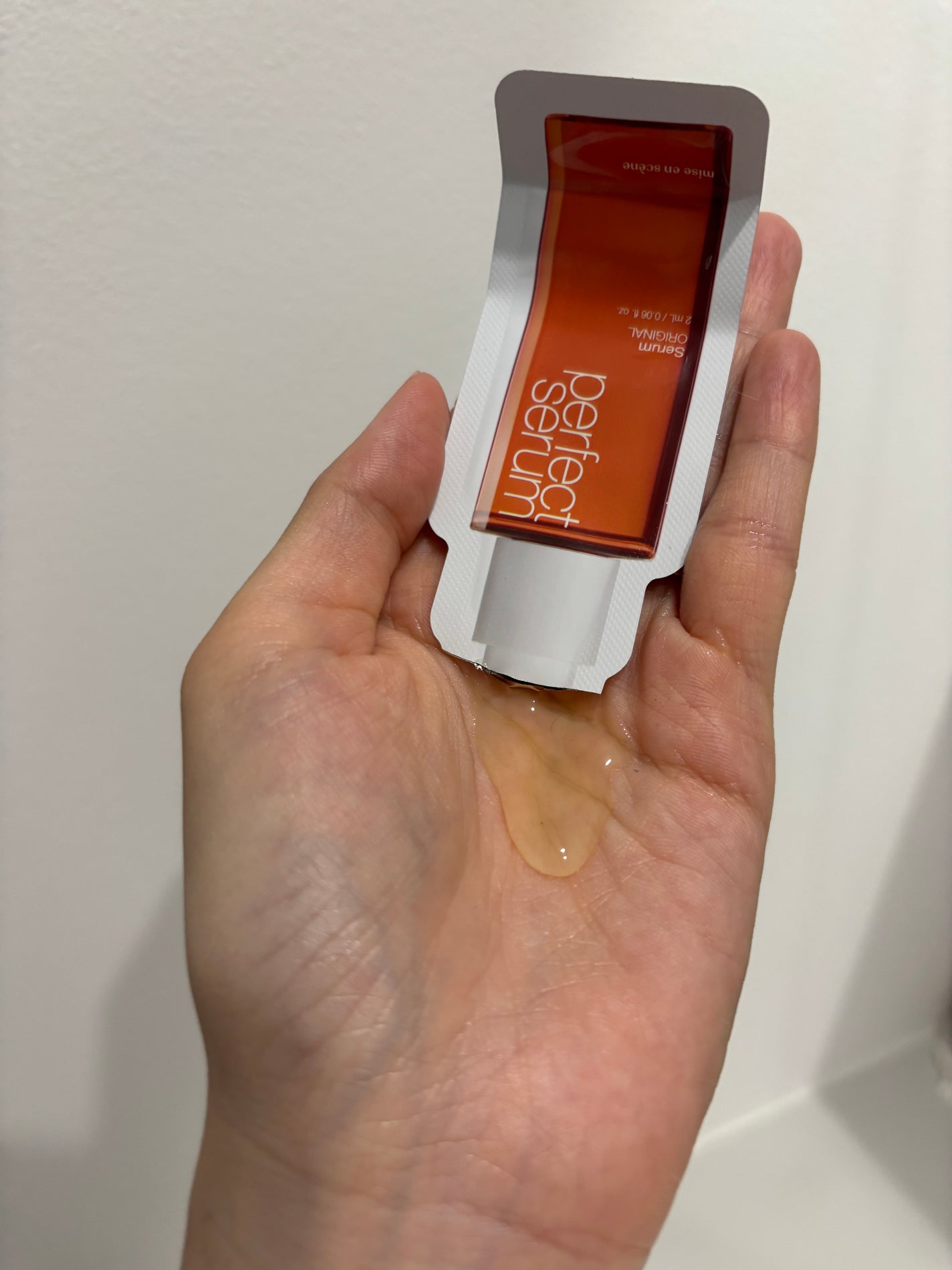 パーフェクトセラム オリジナルセラム/miseenscene/アウトバストリートメントを使ったクチコミ(3枚目)