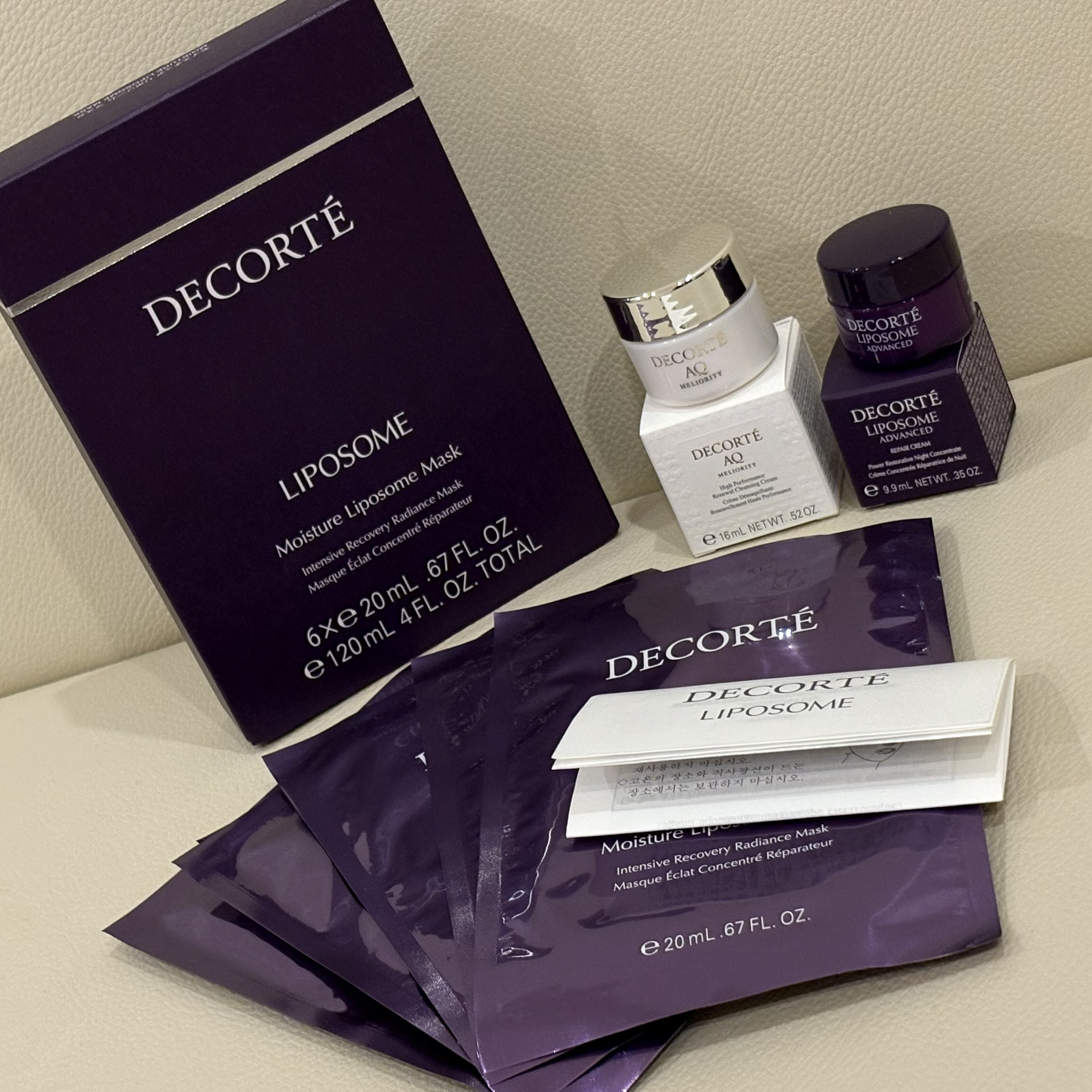 モイスチュア リポソーム マスク/DECORTÉ/シートマスク・パックを使ったクチコミ（1枚目）