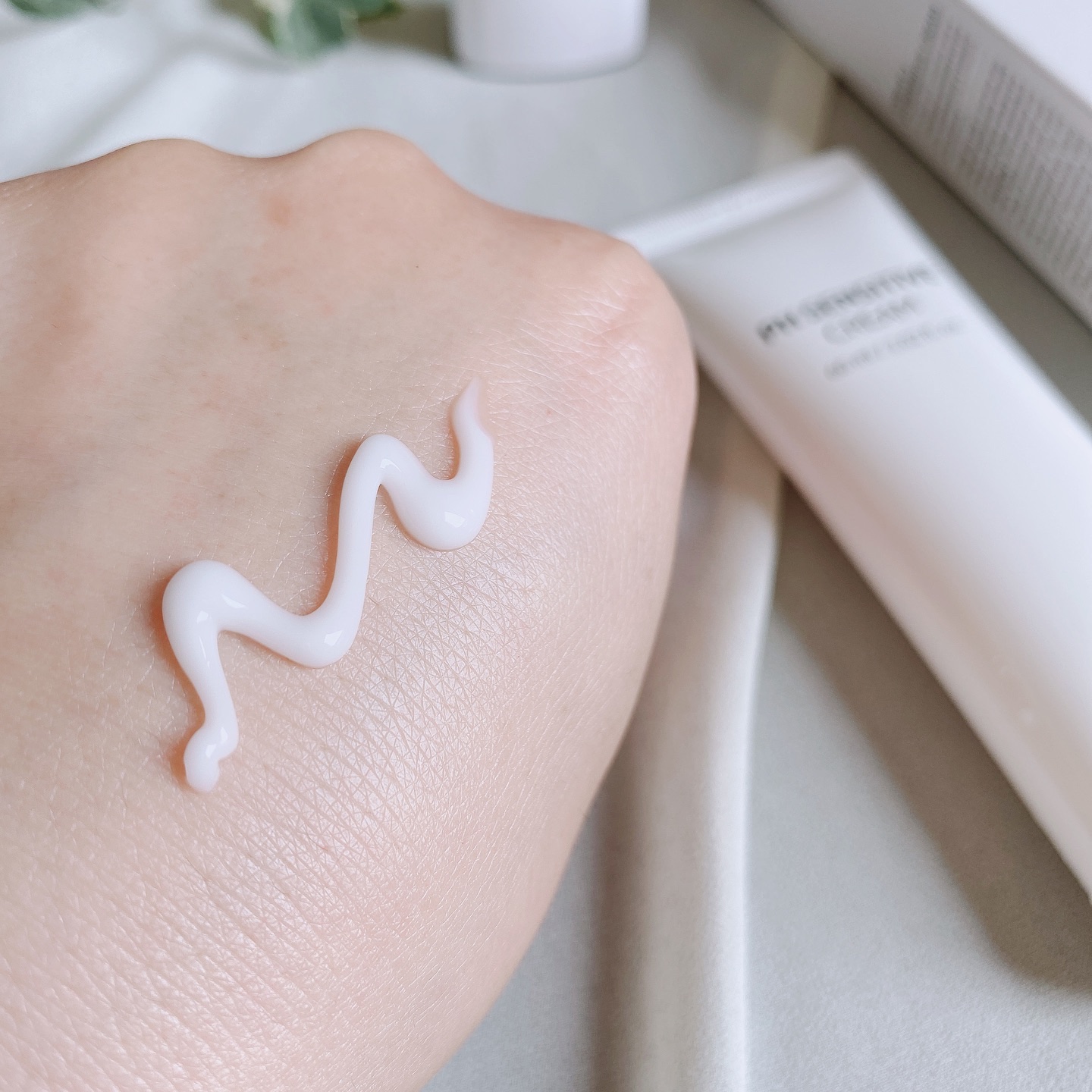 PHセンシティブクリームチューブ 60ml/SAM'U/フェイスクリームを使ったクチコミ（3枚目）