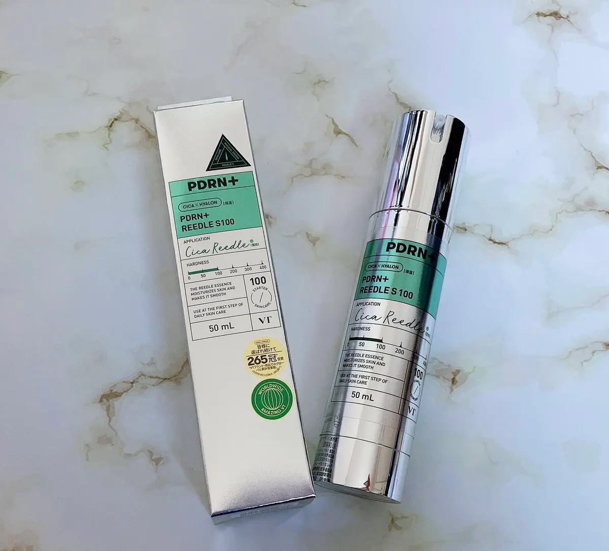 PDRN+リードルS 100/VT/美容液を使ったクチコミ（1枚目）