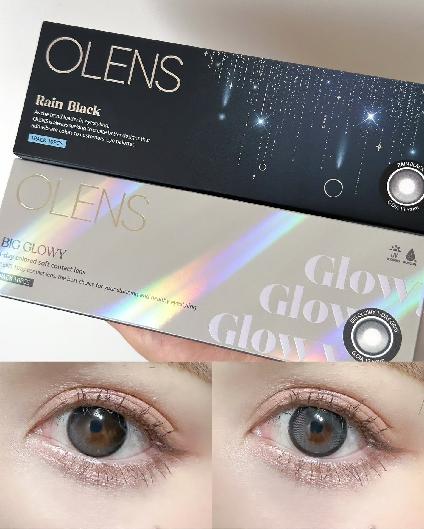 Big Glowy 1day/OLENS/ワンデー(1DAY)カラコンを使ったクチコミ(1枚目)