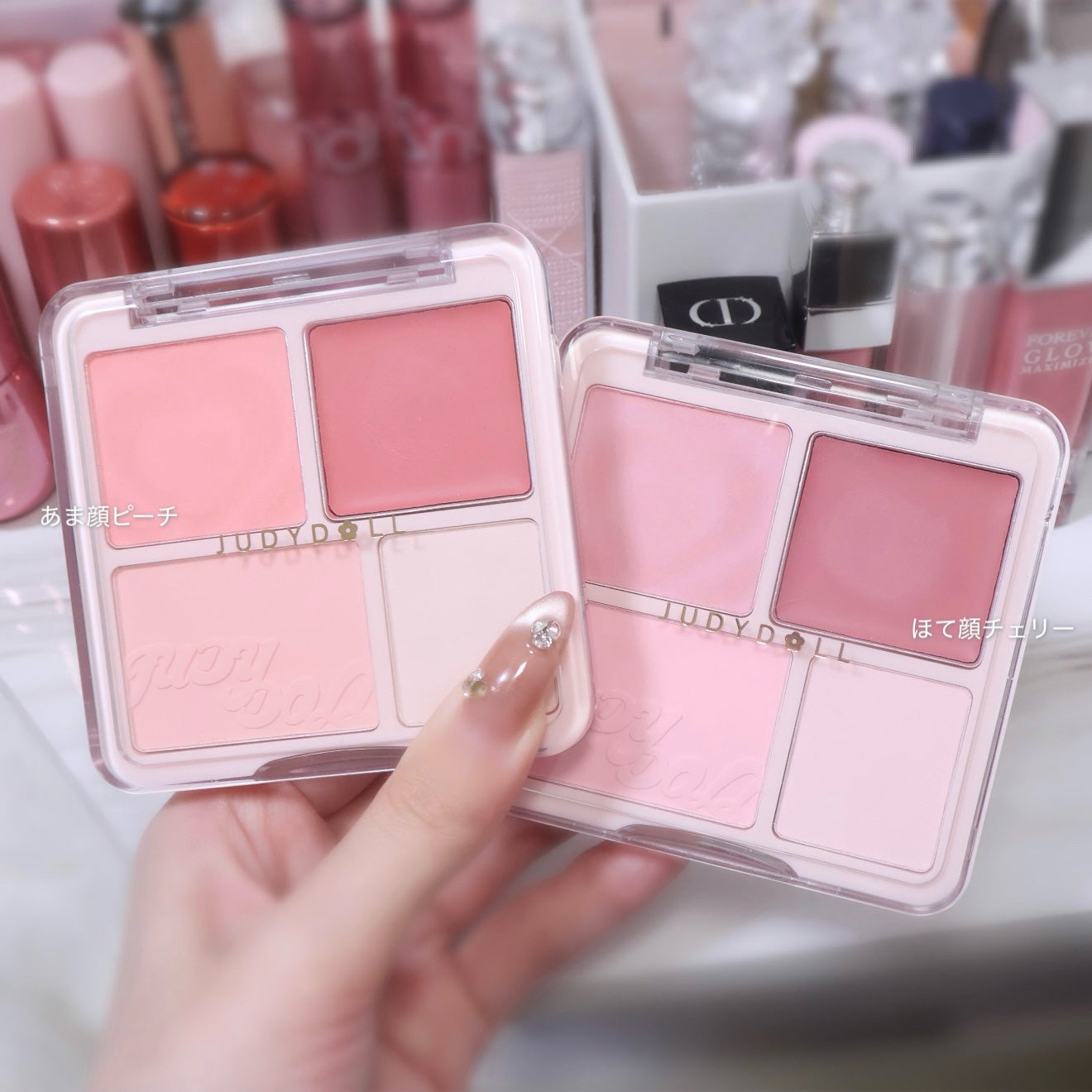 わがままチークハイライター/JUDYDOLL/パウダーチークを使ったクチコミ(1枚目)
