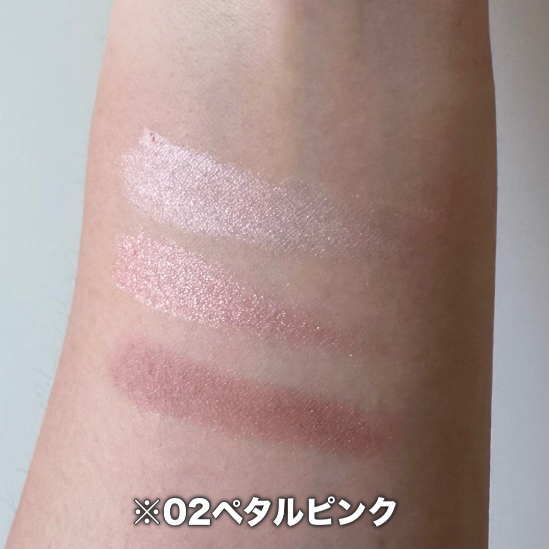 ライティングアップアイシャドウ/CEZANNE/アイシャドウを使ったクチコミ(3枚目)