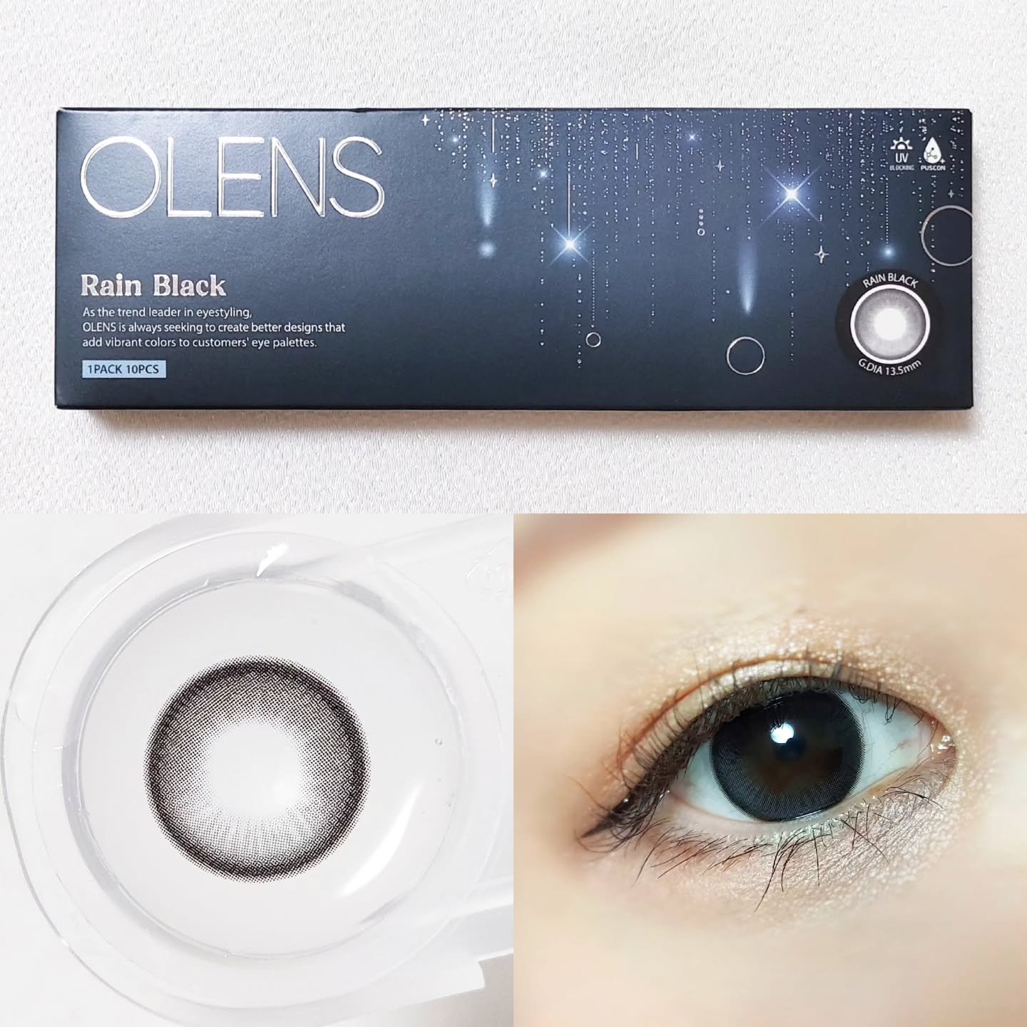 Big Glowy 1day/OLENS/ワンデー（１DAY）カラコンを使ったクチコミ（2枚目）