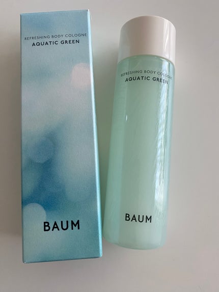 バウム リフレッシング ボディコロン アクアティック グリーン/BAUM/香水(その他)を使ったクチコミ(1枚目)