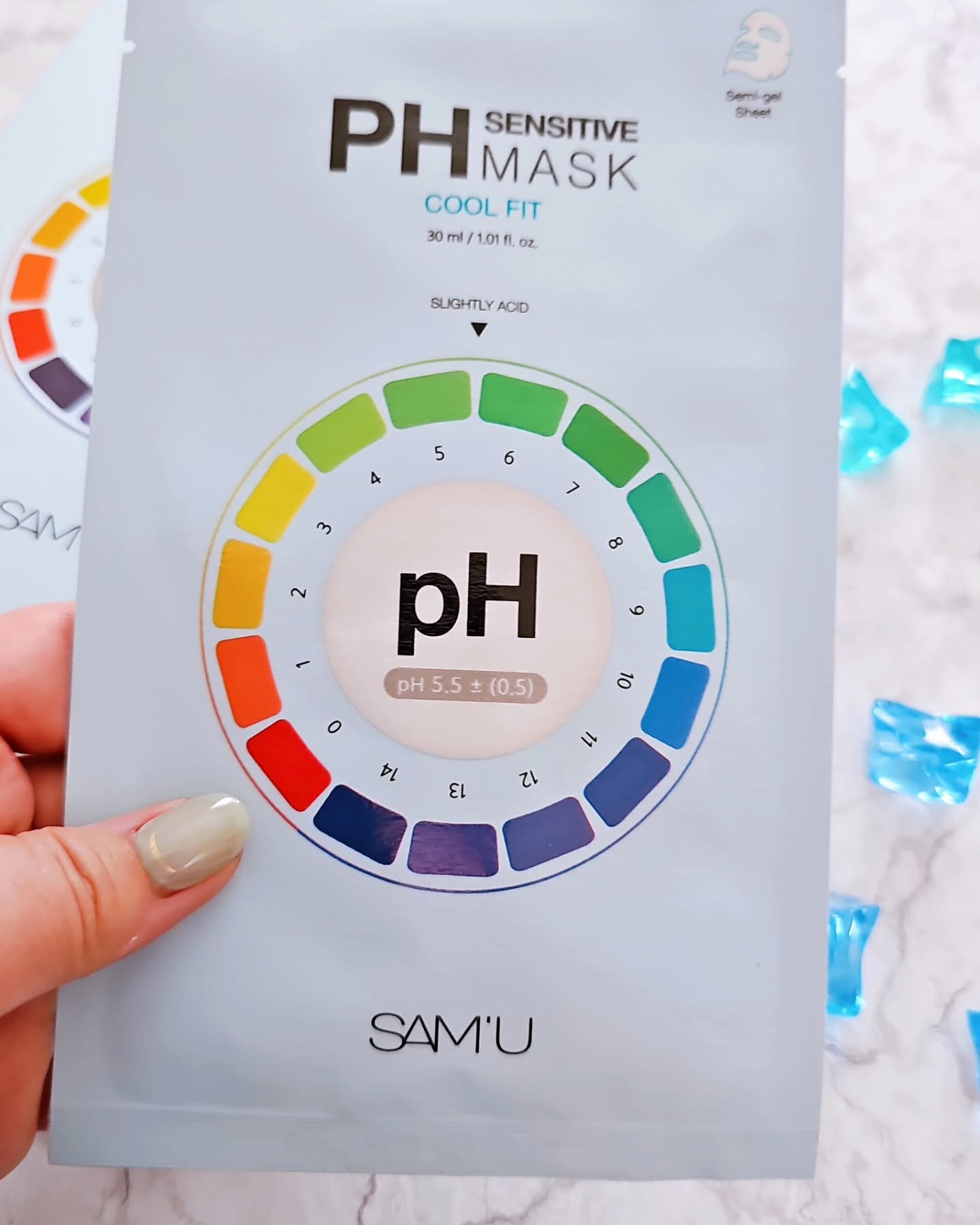 PHセンシティブマスク クールフィット/SAM'U/シートマスク・パックを使ったクチコミ（2枚目）