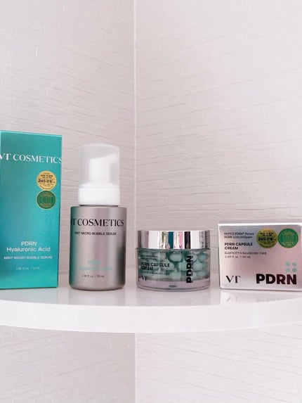 choco❁¨̮ on LIPS 「VTのPDRNシリーズから新作が登場💚🩵PDRNバブルセラムP..」(4枚目)