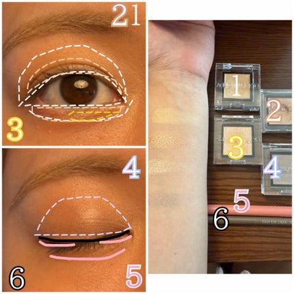 イージーeyeライナー/b idol/ジェルアイライナーを使ったクチコミ(3枚目)