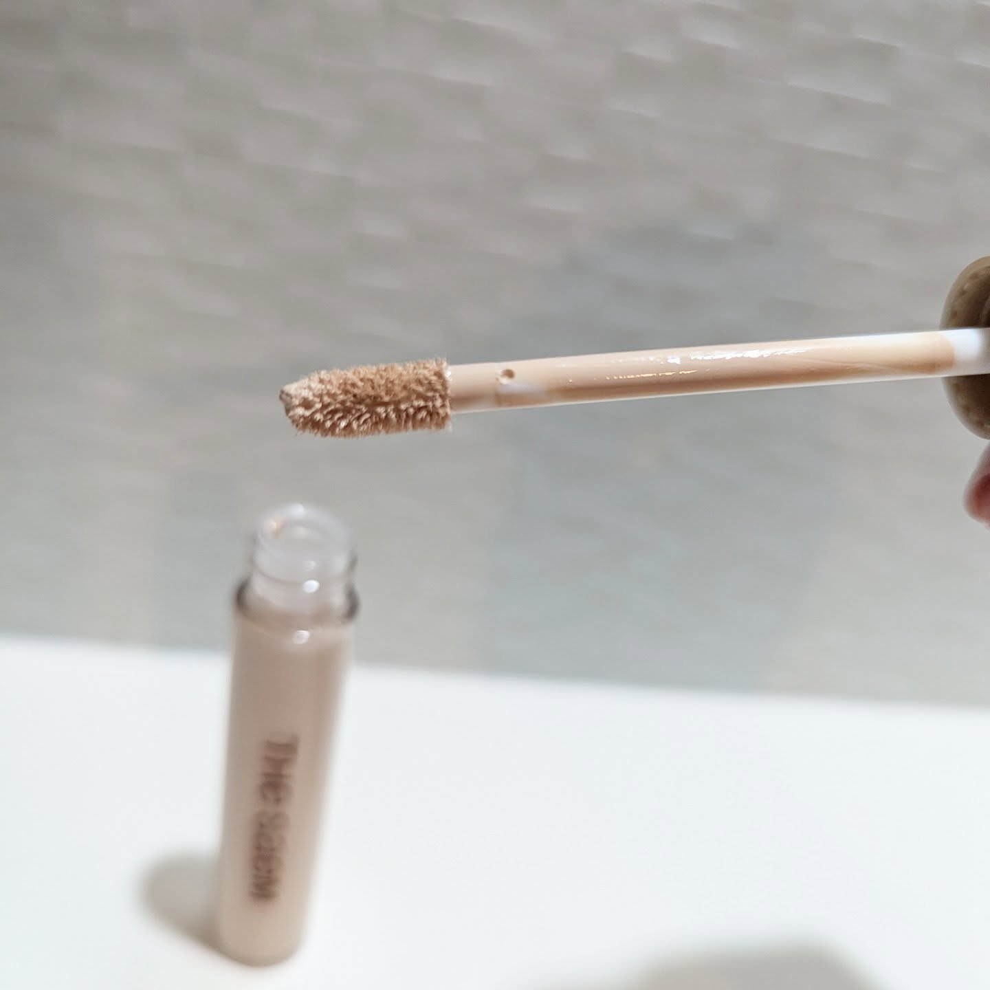 カバーパーフェクション チップコンシーラー/the SAEM/リキッドコンシーラーを使ったクチコミ（2枚目）