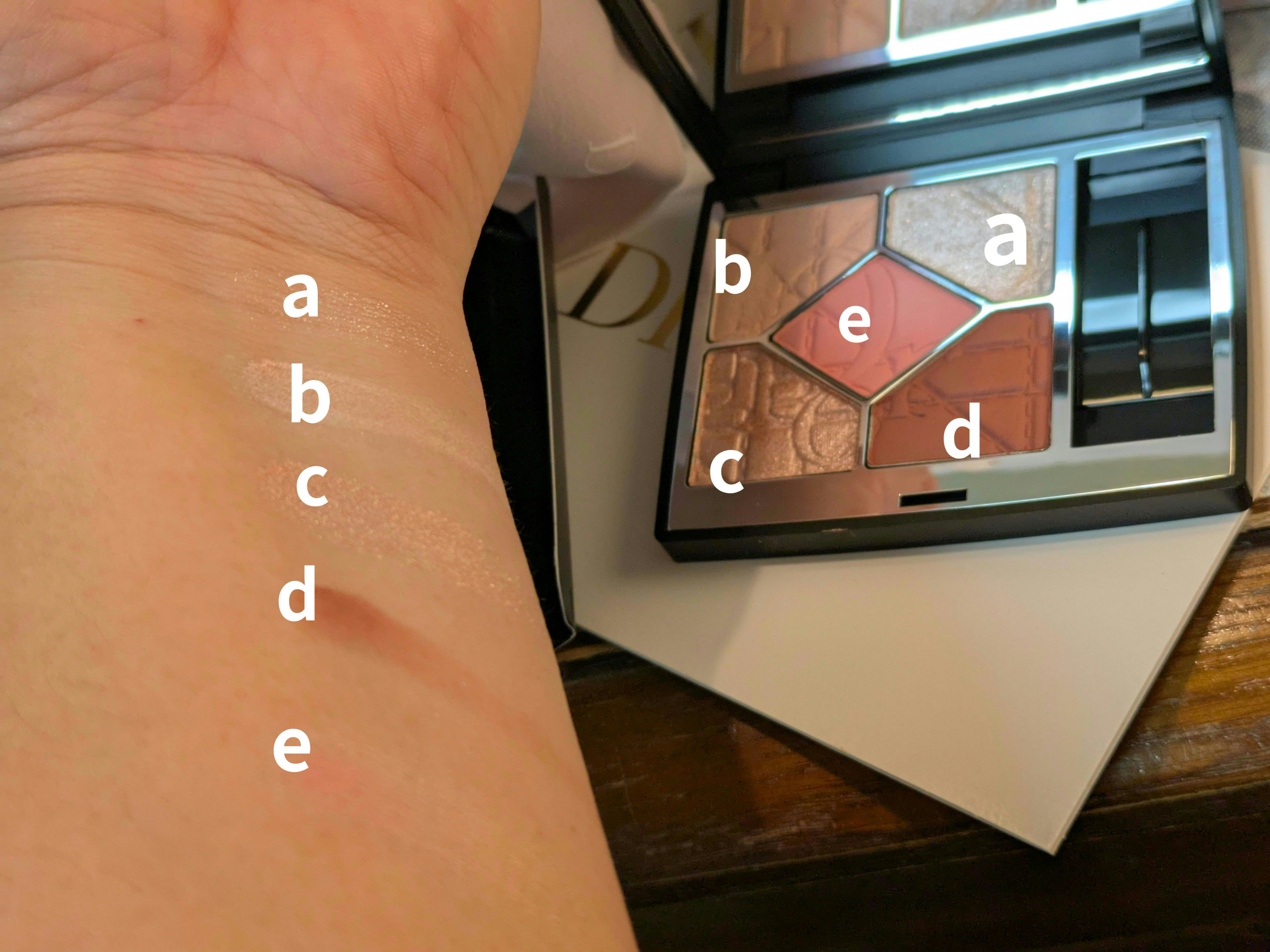 【旧】ディオールショウ サンク クルール（限定品）/Dior/アイシャドウを使ったクチコミ（3枚目）