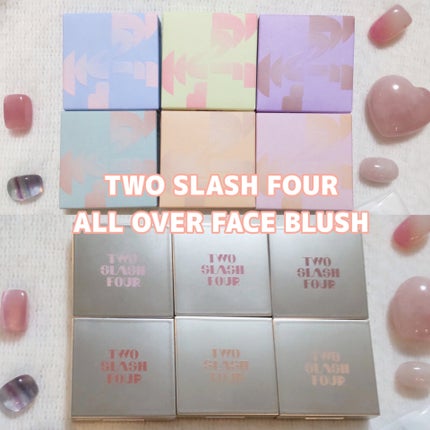 オールオーバーフェイスブラッシュ/TWO SLASH FOUR/パウダーチークを使ったクチコミ(1枚目)