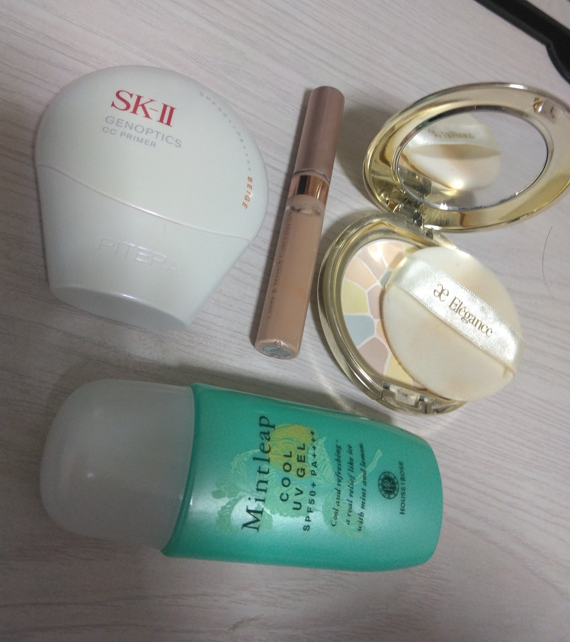 ミントリープ クール UVジェル/ハウス オブ ローゼ/日焼け止めジェルを使ったクチコミ（1枚目）