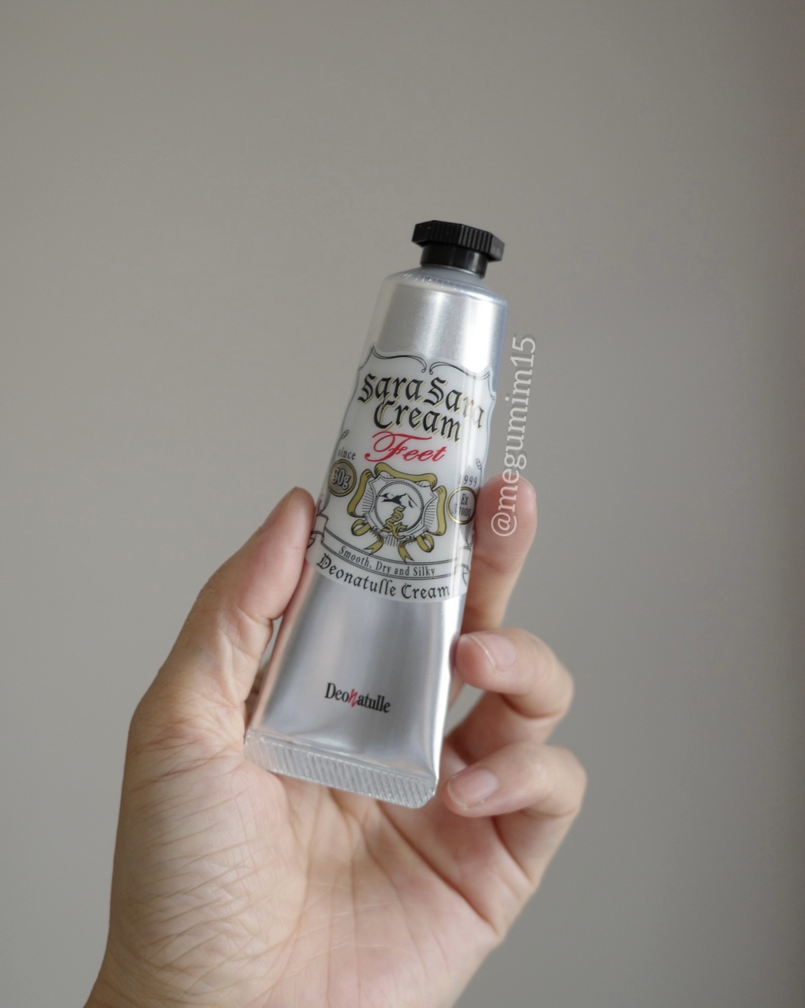 薬用足指さらさらクリーム/デオナチュレ/デオドラント・制汗剤を使ったクチコミ（1枚目）