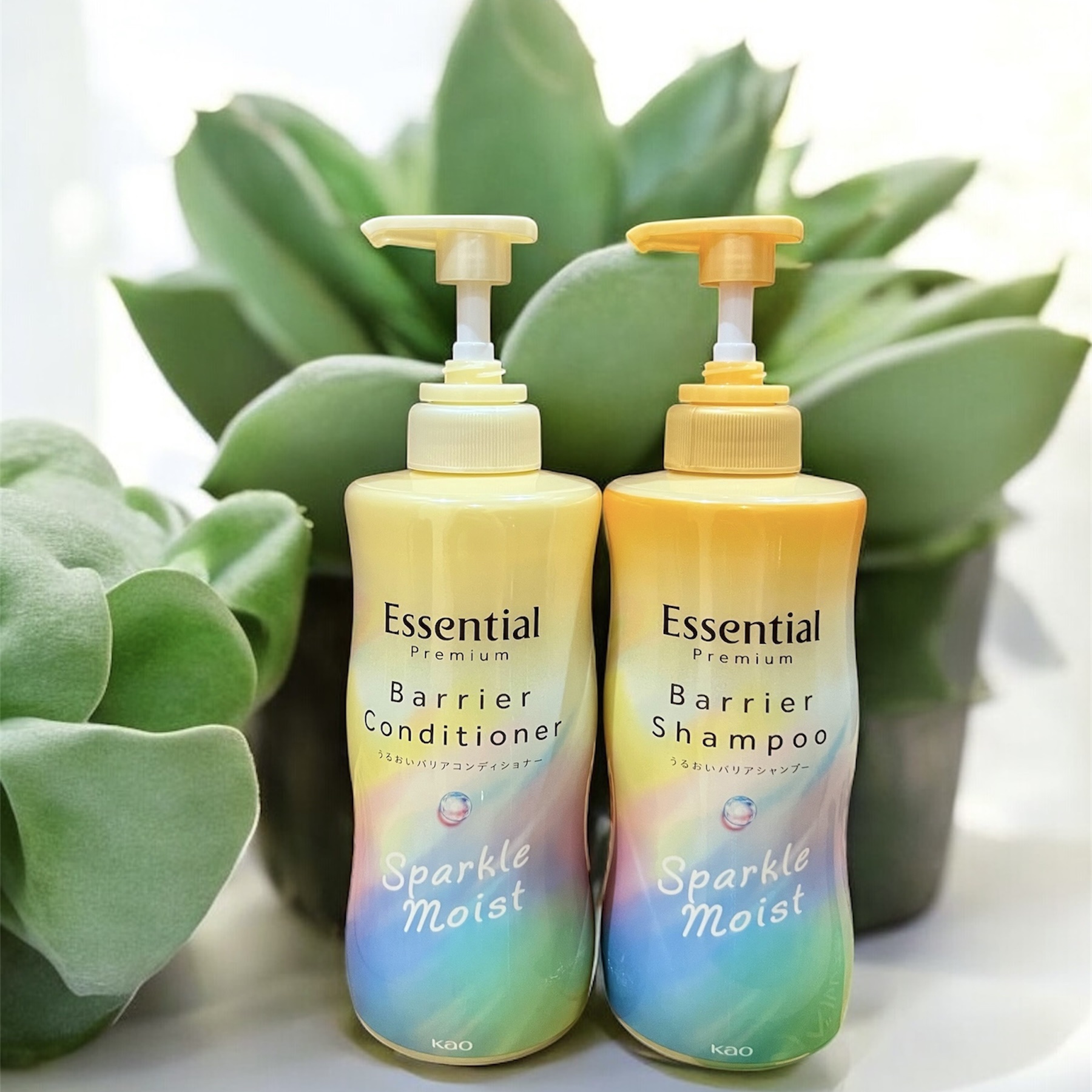 エッセンシャルプレミアム バリアシャンプー・コンディショナー スパークルモイスト/エッセンシャル/市販シャンプーを使ったクチコミ（1枚目）