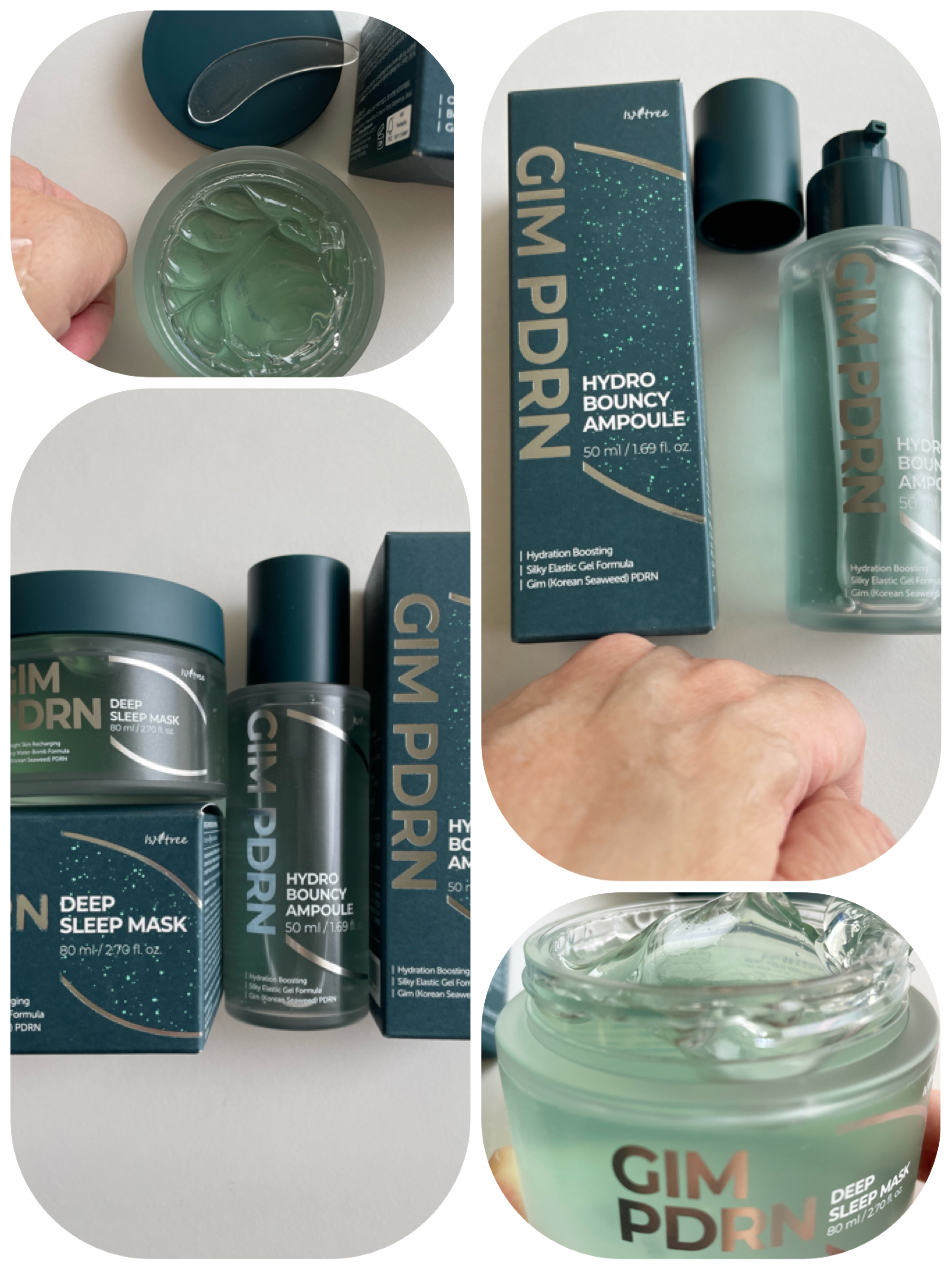 海苔PDRNディープスリープマスク/Isntree/オールインワン化粧品を使ったクチコミ（1枚目）