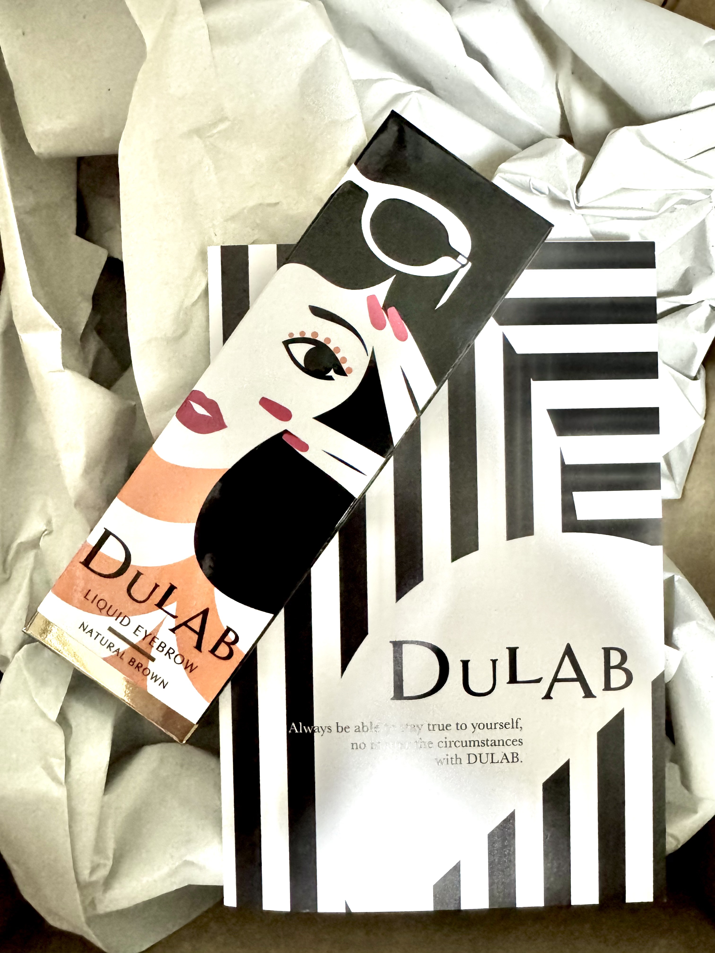 DULAB リキッドアイブロウ/DULAB/リキッドアイブロウを使ったクチコミ（1枚目）