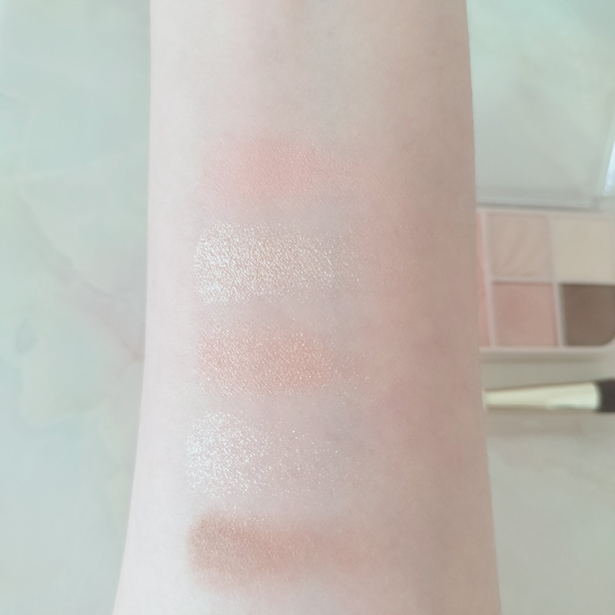 フェイスアイパレット/CEZANNE/アイシャドウを使ったクチコミ（3枚目）