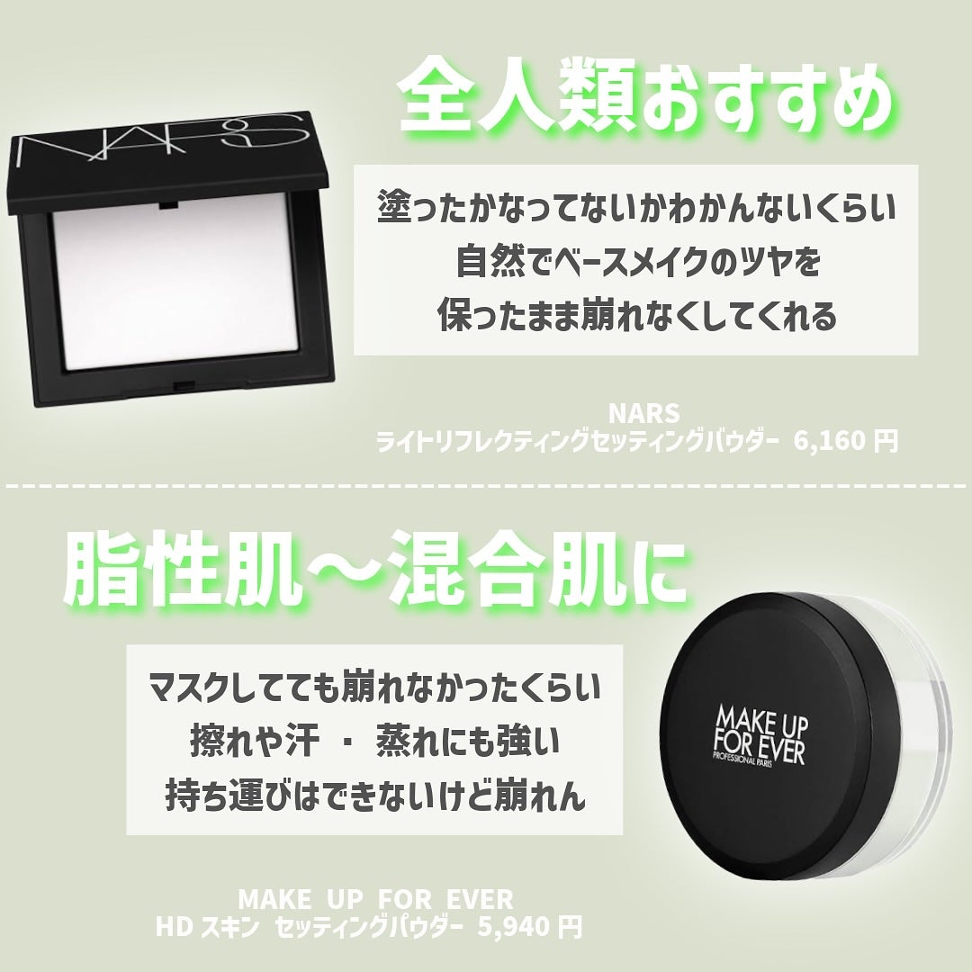 ライトリフレクティングセッティングパウダー プレスト N/NARS/プレストパウダーを使ったクチコミ(2枚目)