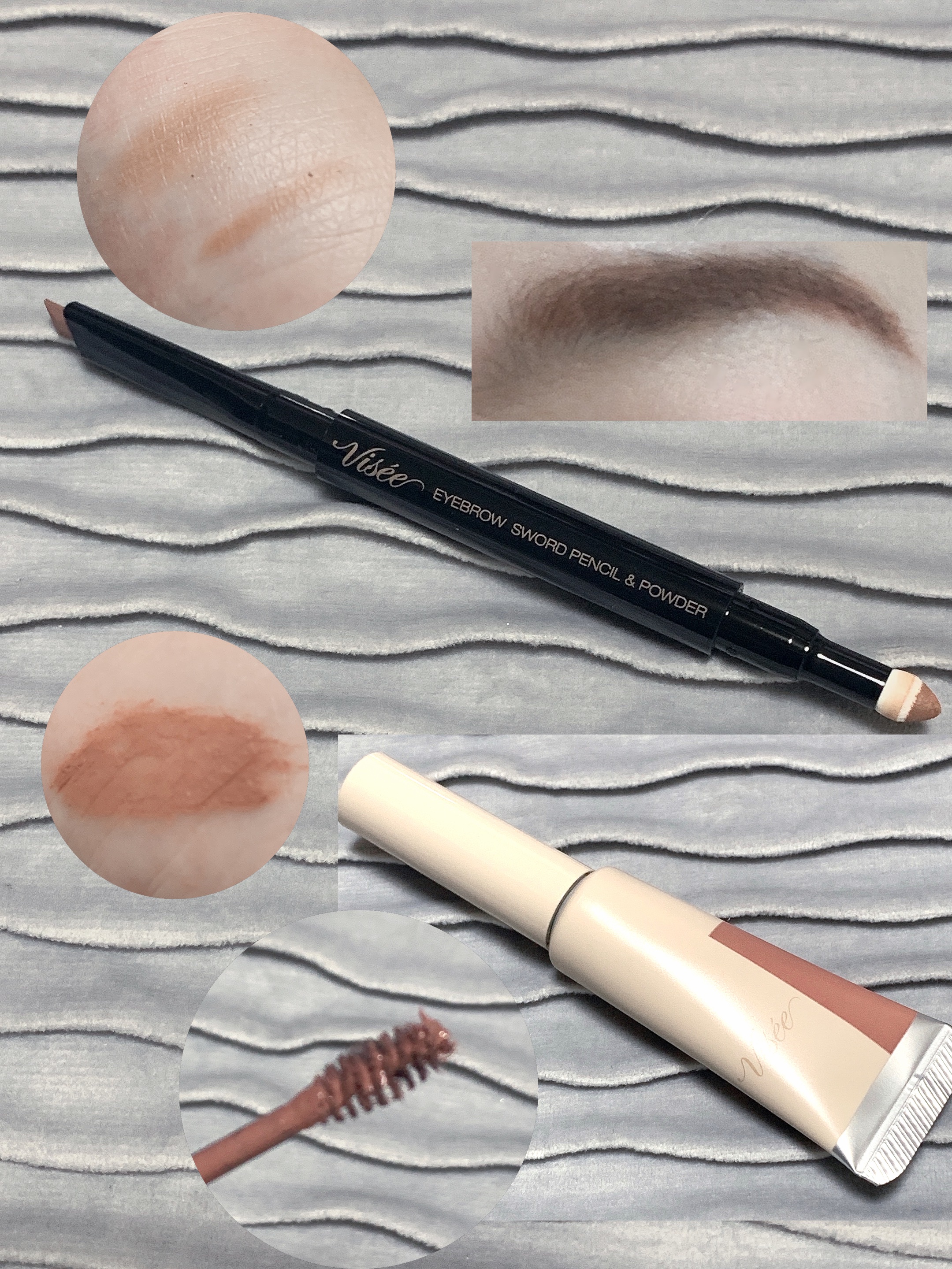 フラッフデザイン アイブロウカラー BR-4 ピンクベージュ/Visée/眉マスカラを使ったクチコミ（2枚目）