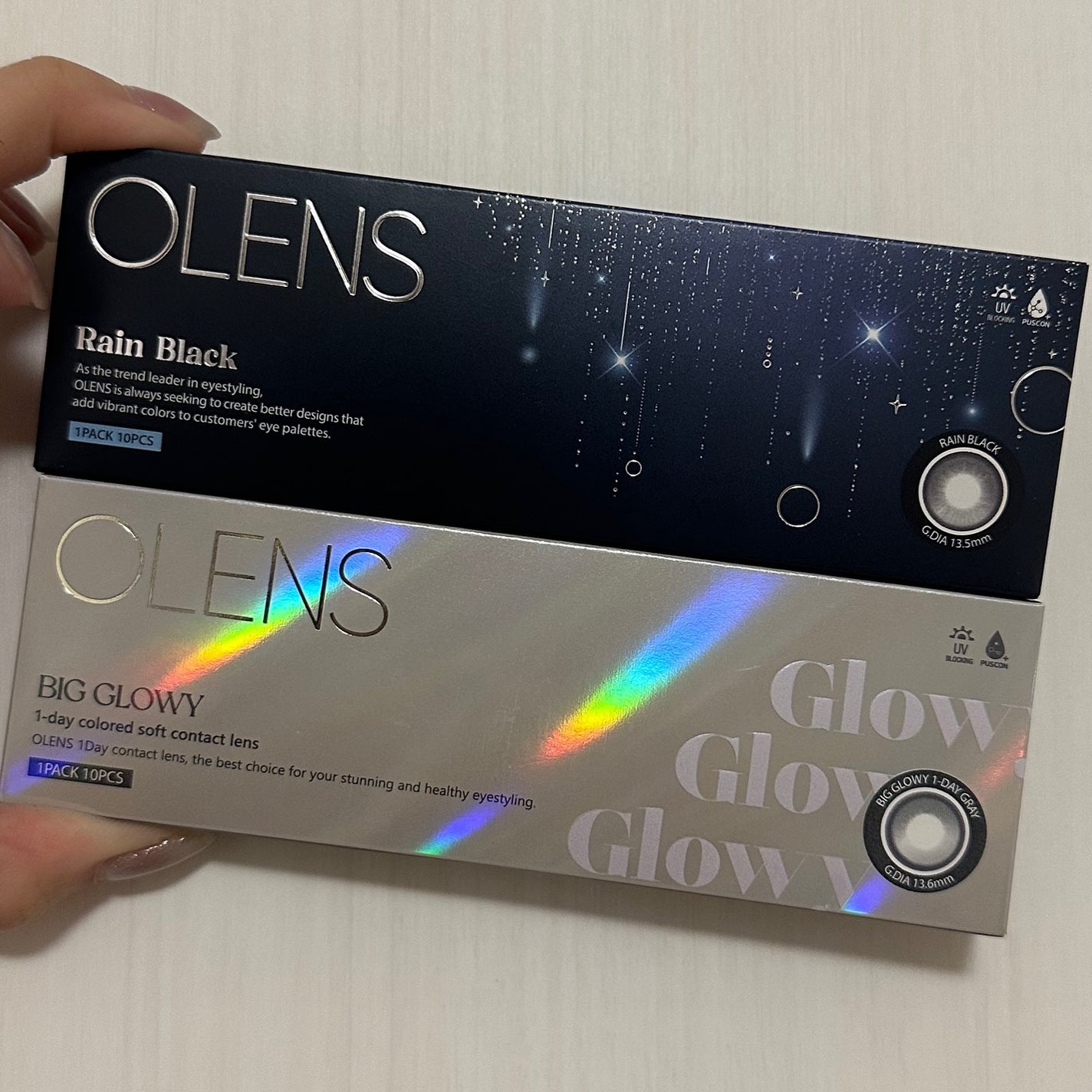 Big Glowy 1day/OLENS/ワンデー(1DAY)カラコンを使ったクチコミ(3枚目)