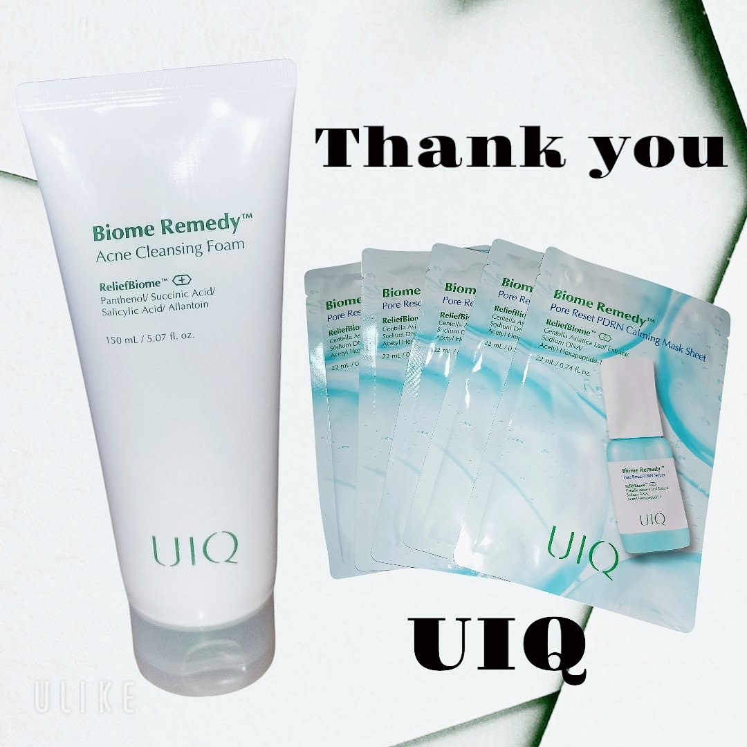 バイオームレメディアクネクレンジングフォーム/UIQ/洗顔フォームを使ったクチコミ（1枚目）