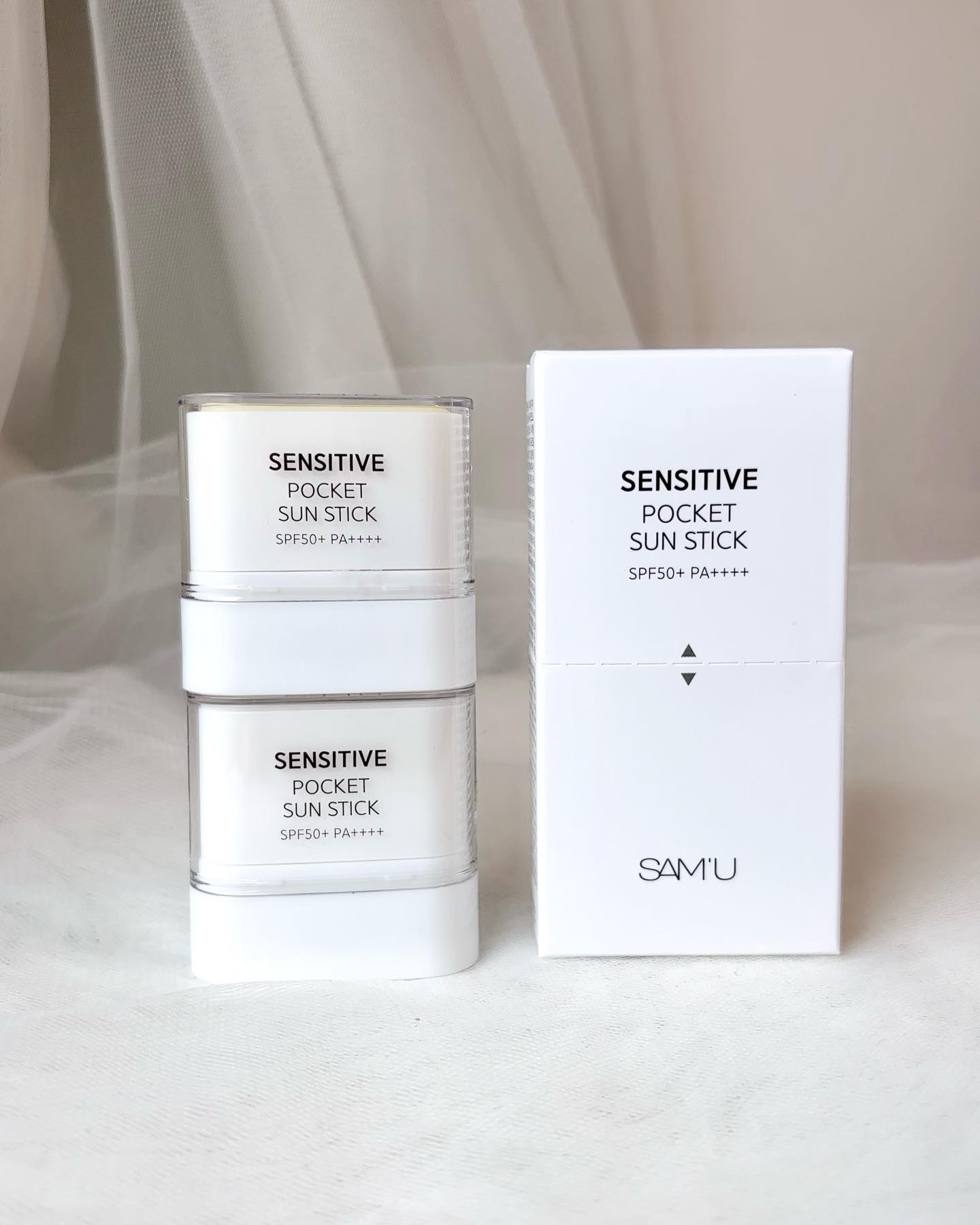 センシティブポケットサンスティック/SAM'U/日焼け止めスティックを使ったクチコミ（1枚目）