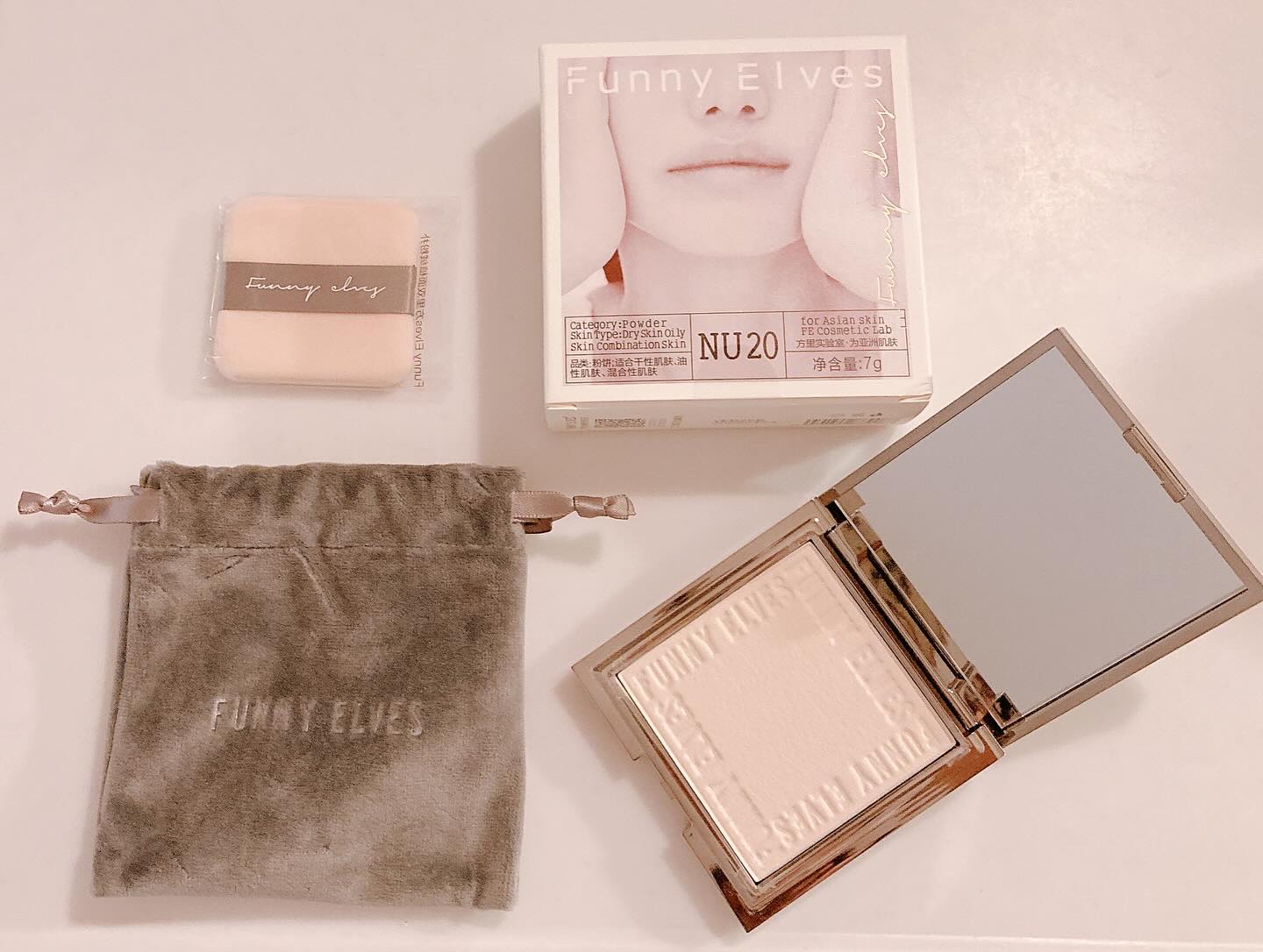 ソフトマットプレストパウダー NU20/FUNNY ELVES方里/プレストパウダーを使ったクチコミ（2枚目）