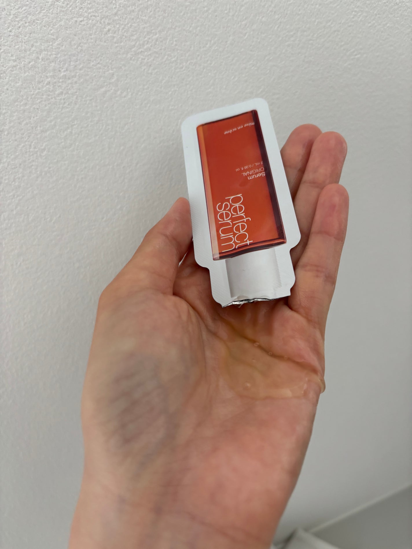 パーフェクトセラム オリジナルセラム/miseenscene/アウトバストリートメントを使ったクチコミ(3枚目)