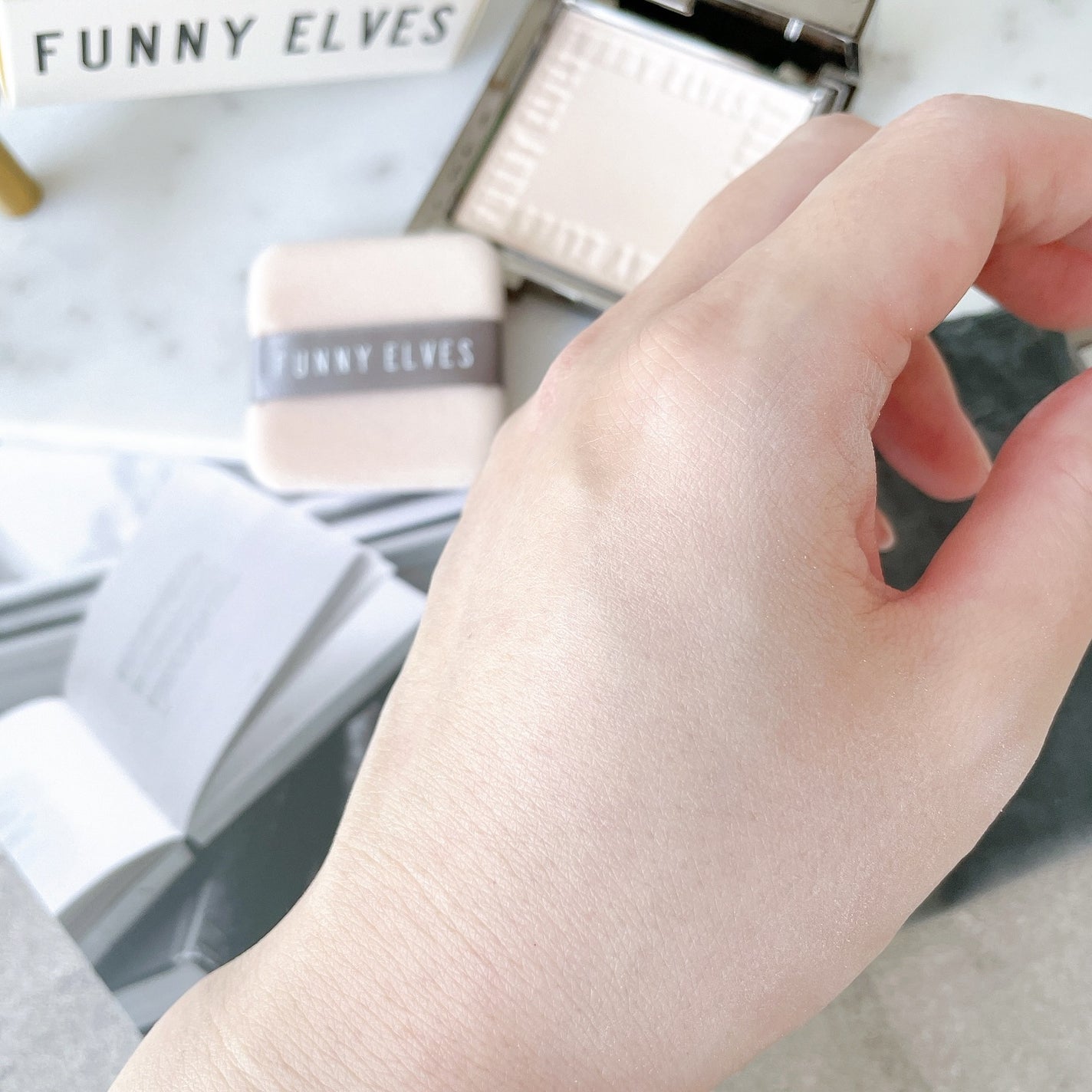 ソフトマットプレストパウダー/FUNNY ELVES方里/プレストパウダーを使ったクチコミ(6枚目)