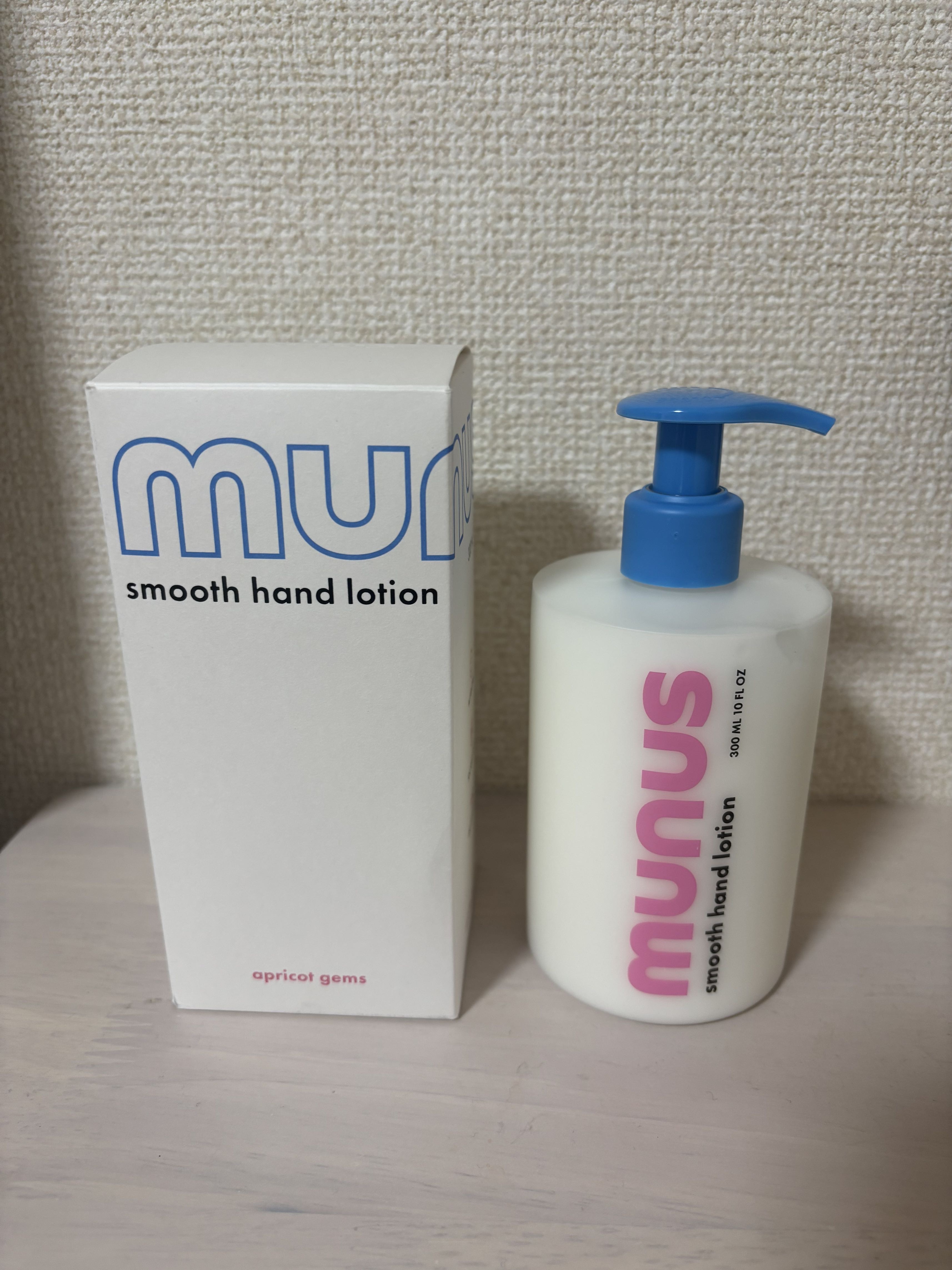 アプリコットジェムズスムースハンドローション/munus/ハンドジェルを使ったクチコミ（1枚目）