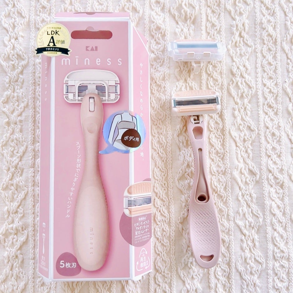 miness わき用カミソリ/貝印/シェーバーを使ったクチコミ(2枚目)