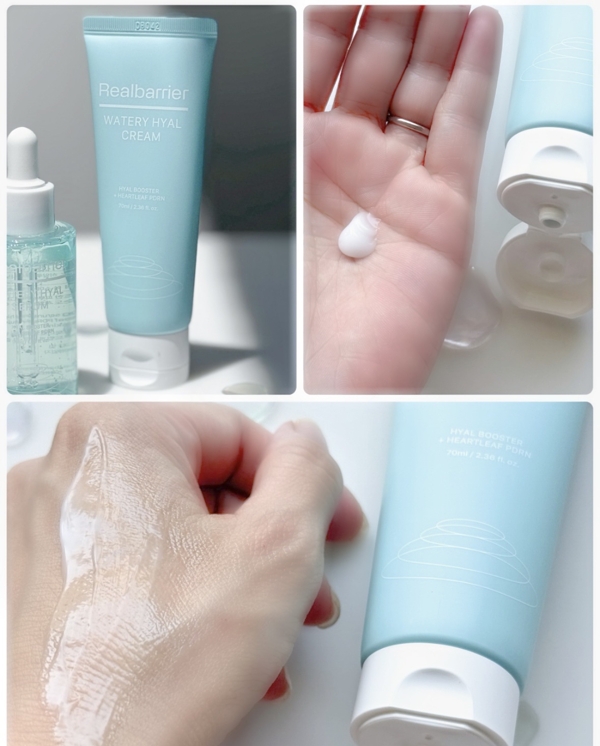 ウォータリー ヒアル セラム/Real Barrier/美容液を使ったクチコミ（3枚目）