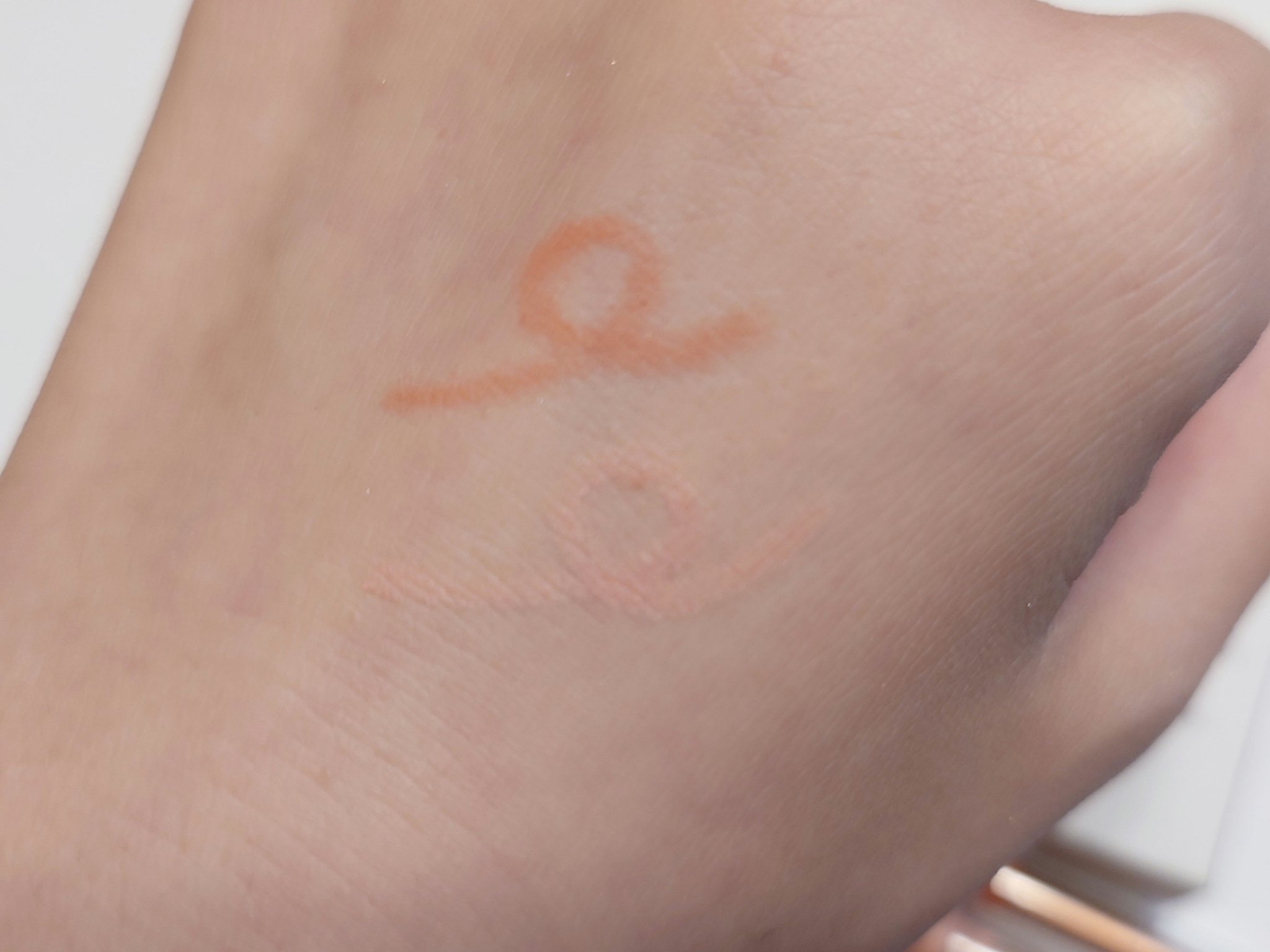 アートクラス スマージングアンダーライナー 09 ライチ(Lychee)/too cool for school/ペンシルアイライナーを使ったクチコミ（2枚目）