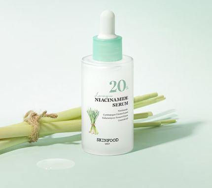 SKINFOOD レモングラスナイアシンアミド20セラムのクチコミ「SKINFOOD:Lemongrass Niacinamide 20% Serum
【入手方.....」(1枚目)