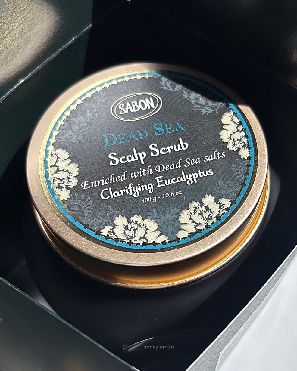 ヘッドスクラブ クラリファイング ガラスジャー（300g）/SABON/ヘッドスクラブを使ったクチコミ（3枚目）