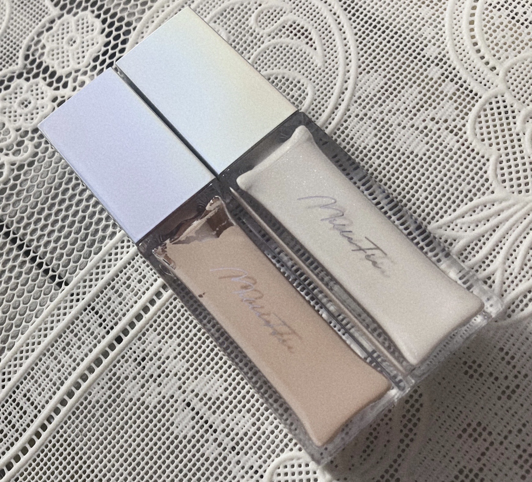 ニュアンスグロウハイライター/MilleFée/リキッドハイライトを使ったクチコミ（1枚目）