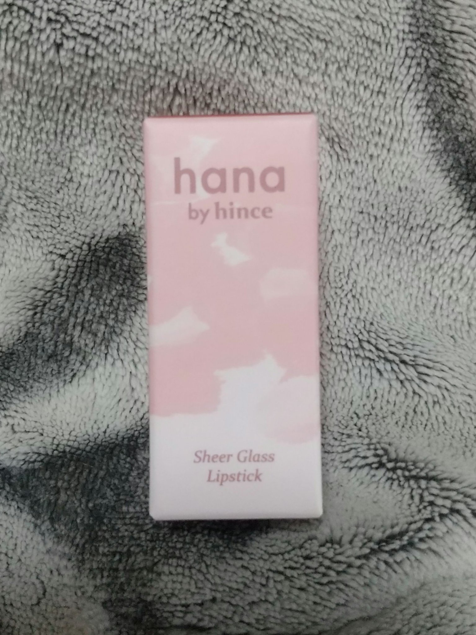 シアーグラスリップスティック/hana by hince/口紅を使ったクチコミ（1枚目）