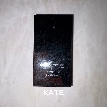 ケイト デザイニングアイブロウ3D/KATE/パウダーアイブロウを使ったクチコミ(1枚目)