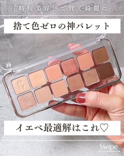 プロ アイ パレット エアー/CLIO/アイシャドウパレットを使ったクチコミ(1枚目)