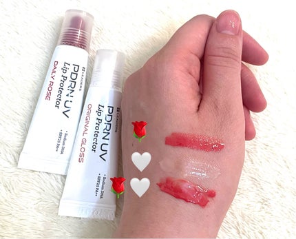 PDRN UV Lip Protector/LEADERS/リップグロスを使ったクチコミ(2枚目)